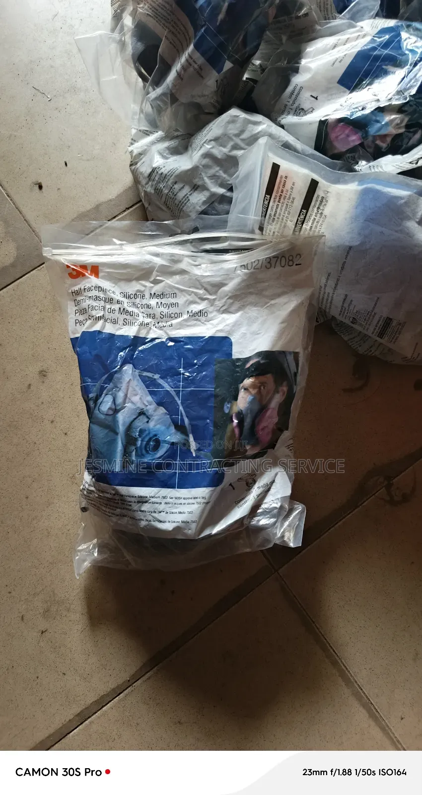 Respiratory Nose Mask 3m 7502
