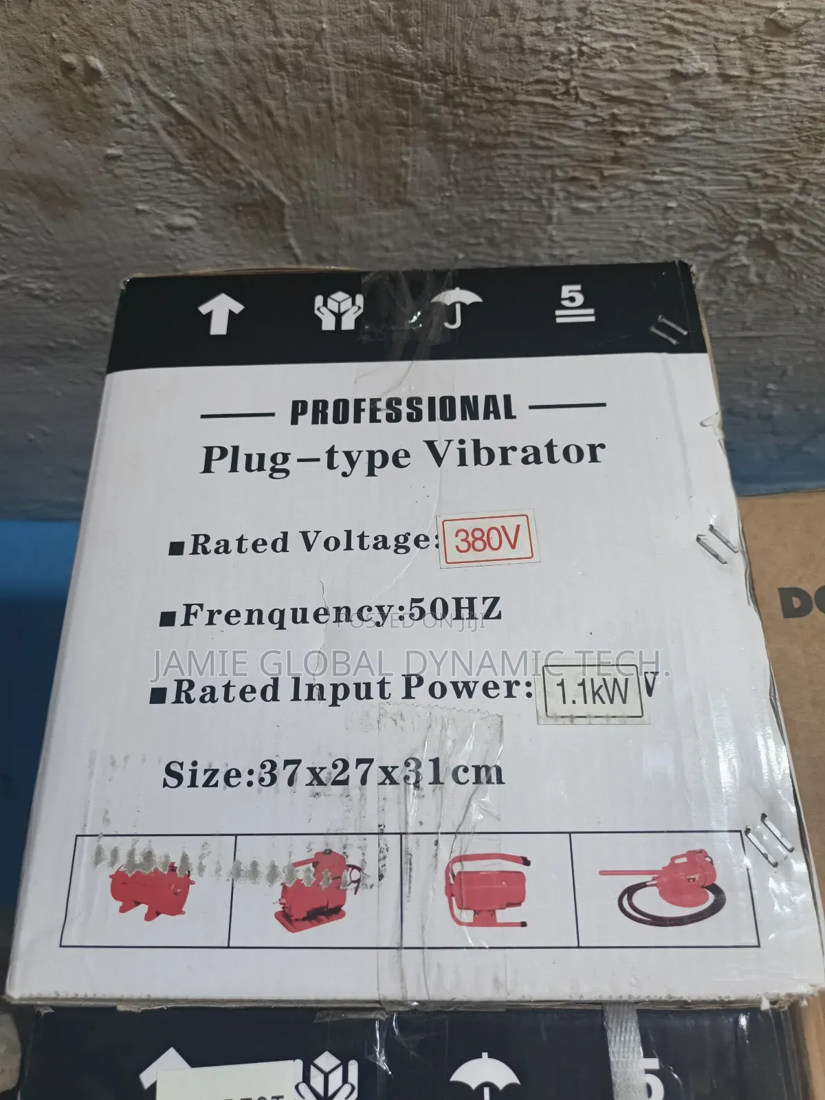 Heavy-Duty Electric Vibratorpoker Machine With 6meter Hose