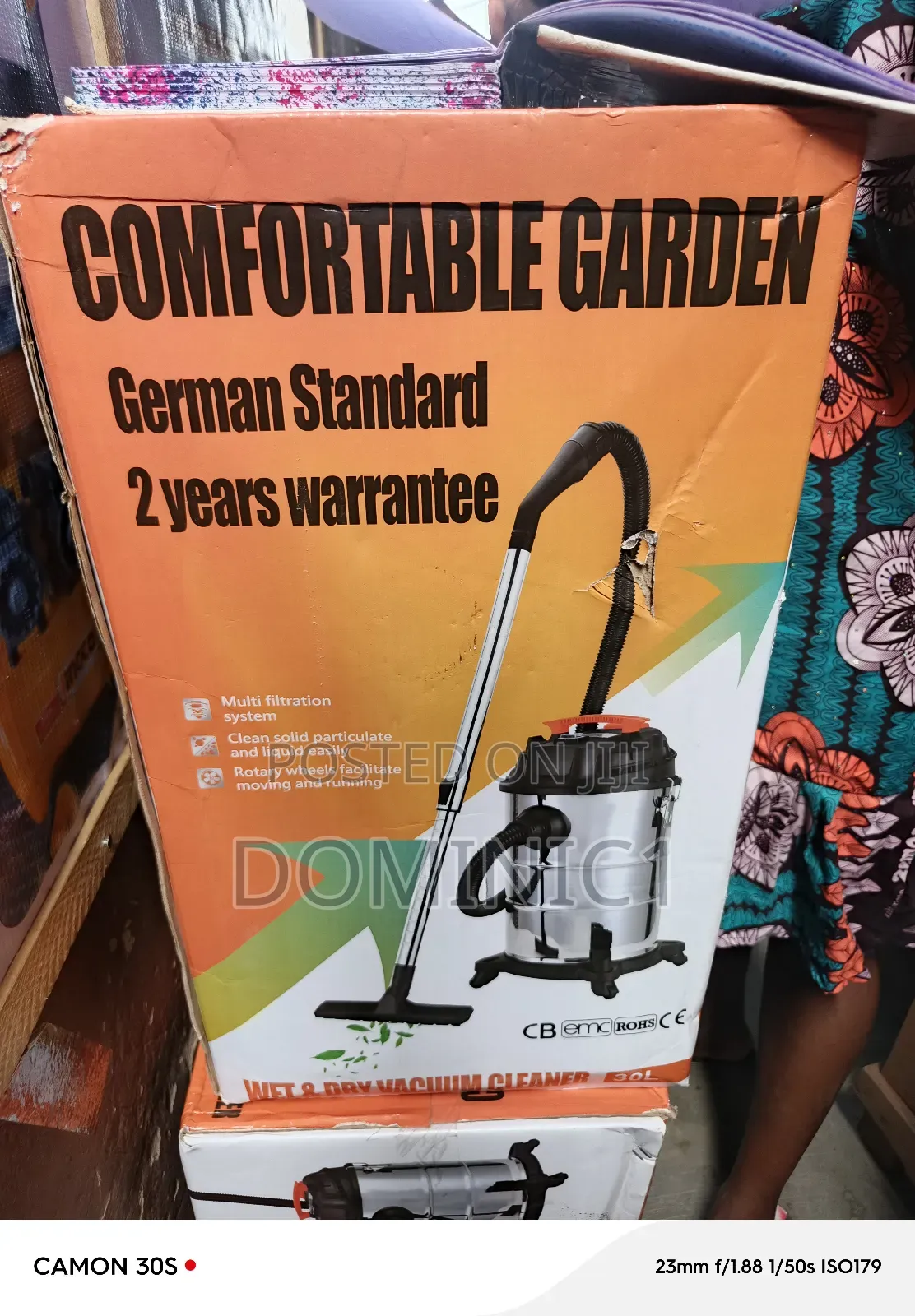 30 Liters Vacuum Cleaner Comfortable Garder