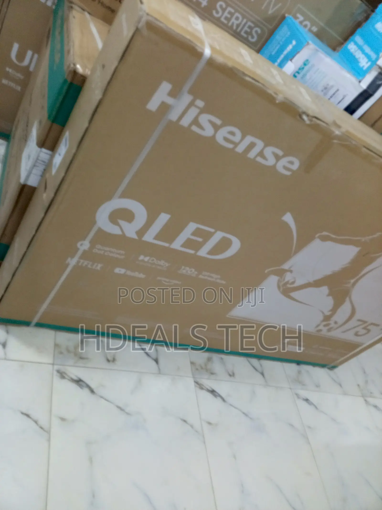 Hisense 75" Smart Qled Tv – Game Mode Motion Enhancement