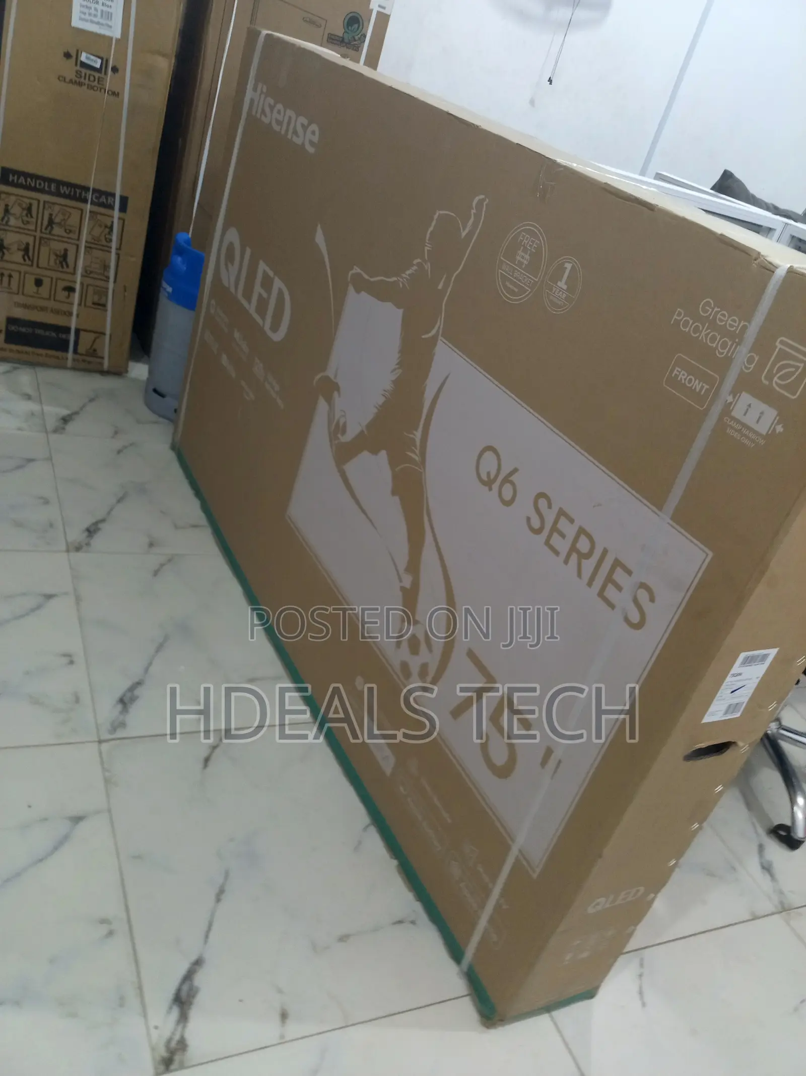Hisense 75" Smart Qled Tv – Game Mode Motion Enhancement