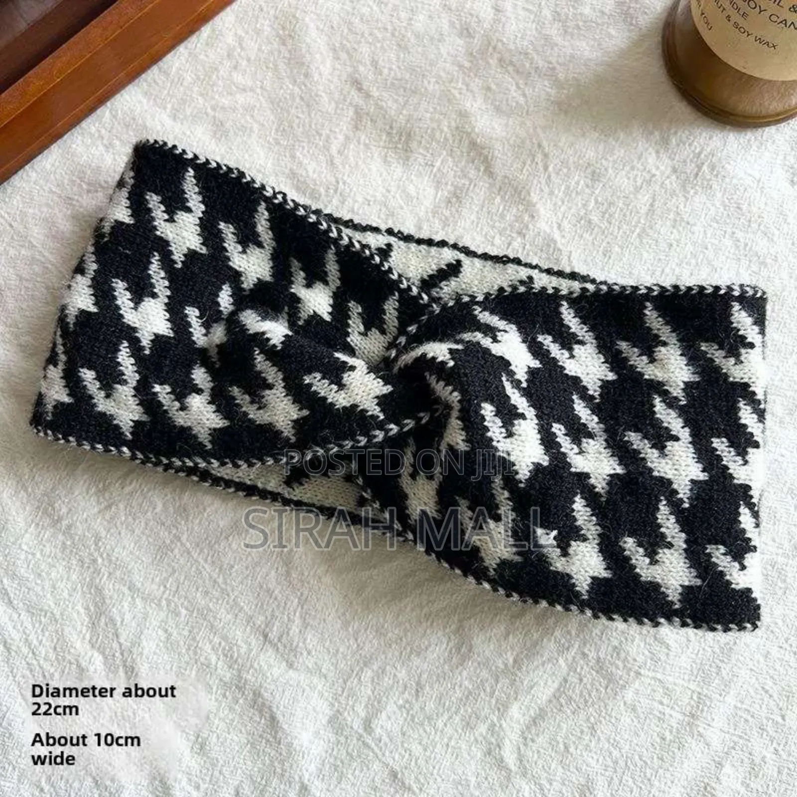 Cute Head Band Wrap Terry Cloth White