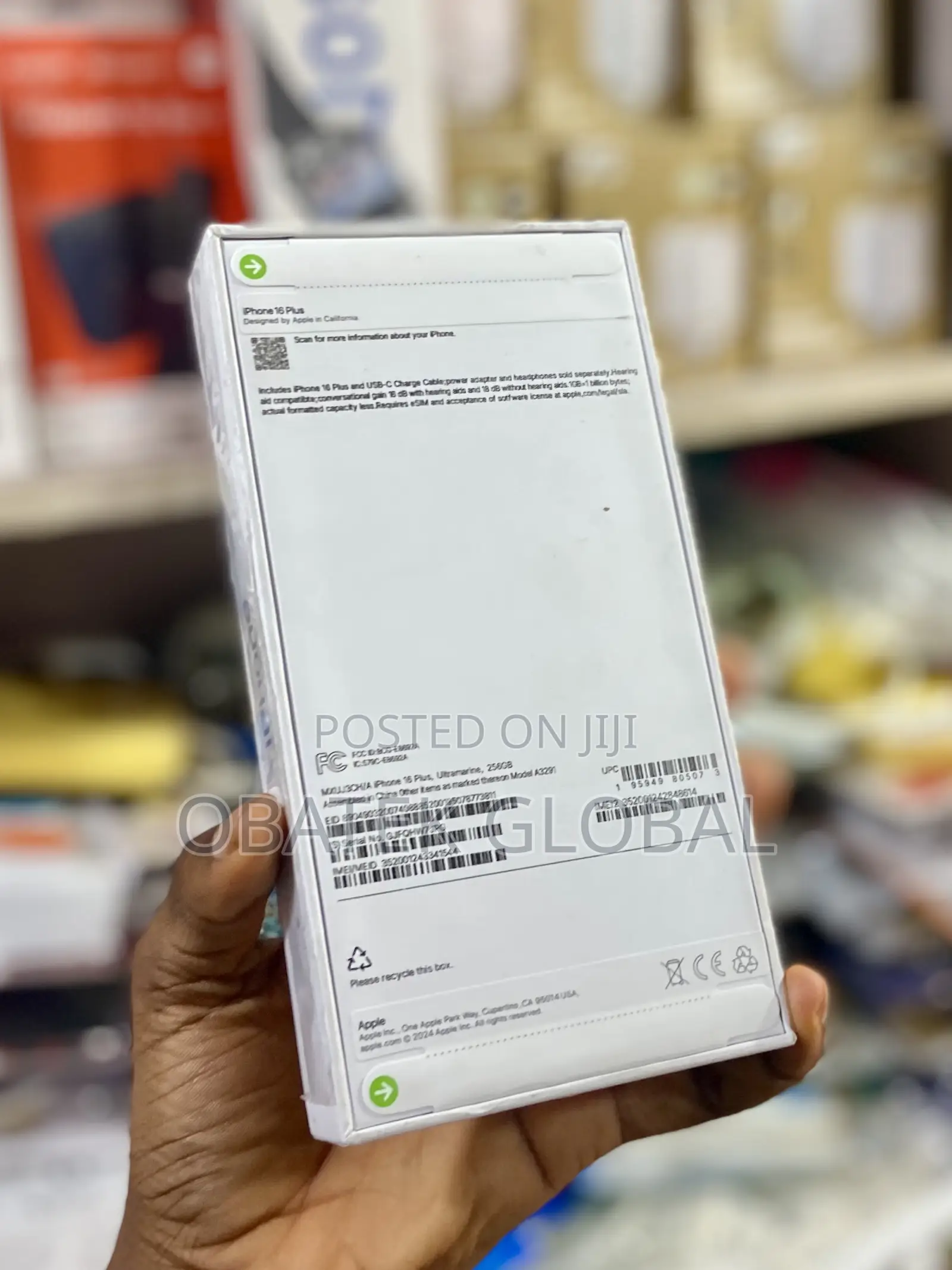 New Apple iPhone 16 Plus 256 GB