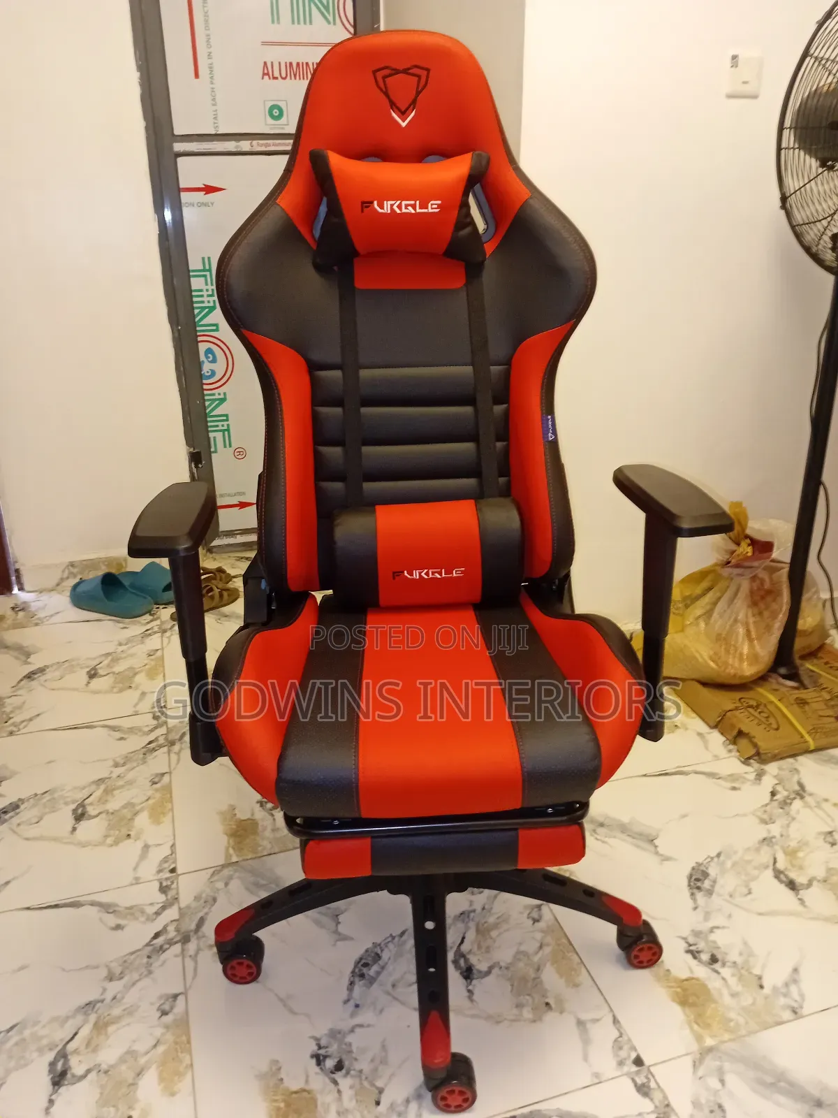 Gaming Chair With Pu Leather