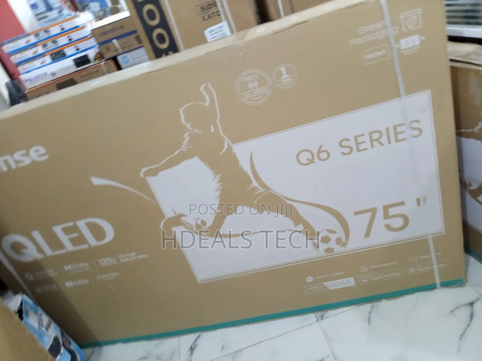 Hisense 75q6n – Big Screen Qled Tv for Gaming and Streaming