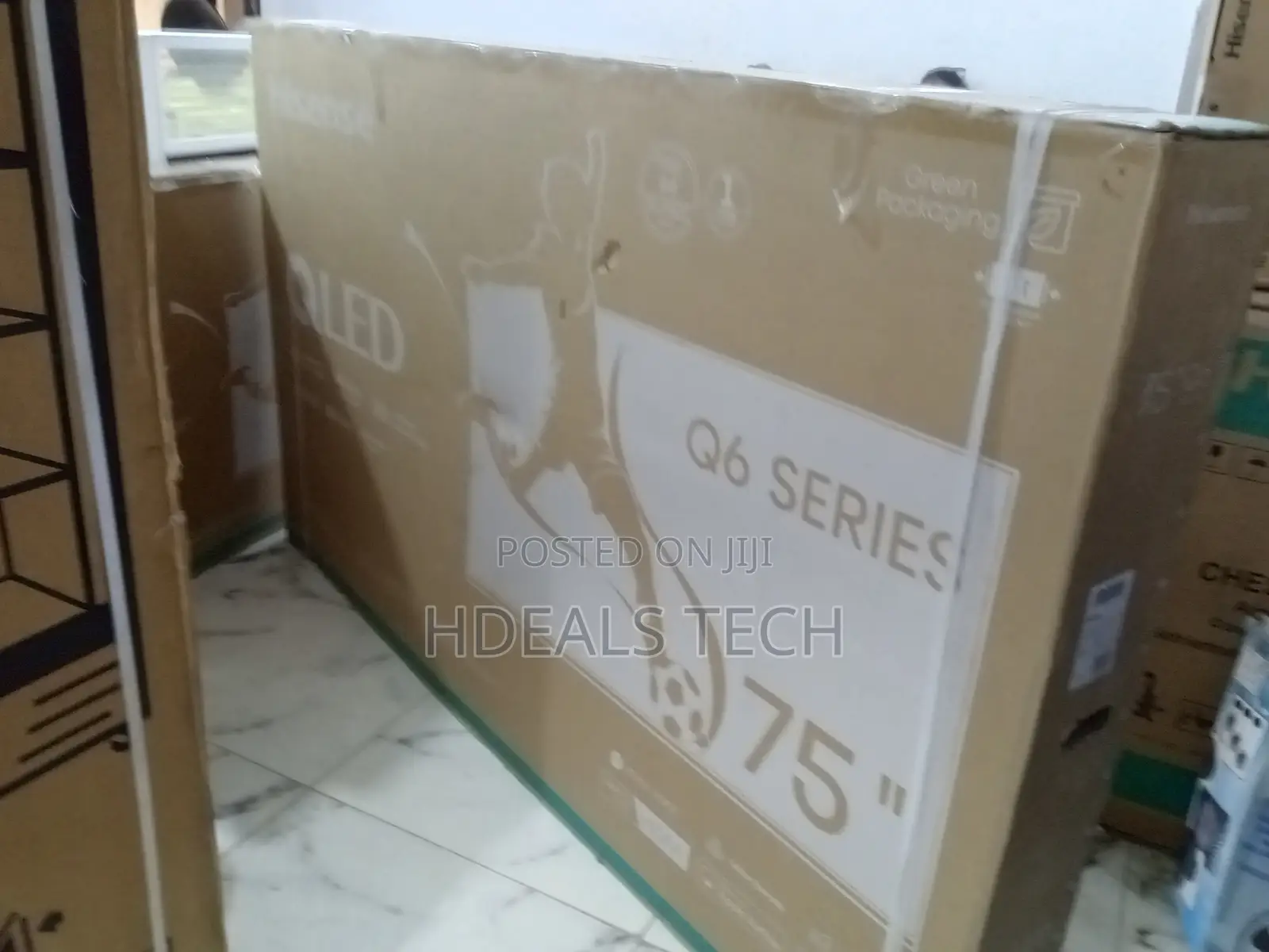 Hisense 75q6n 75" Uhd Qled Smart Tv With Google Assistant