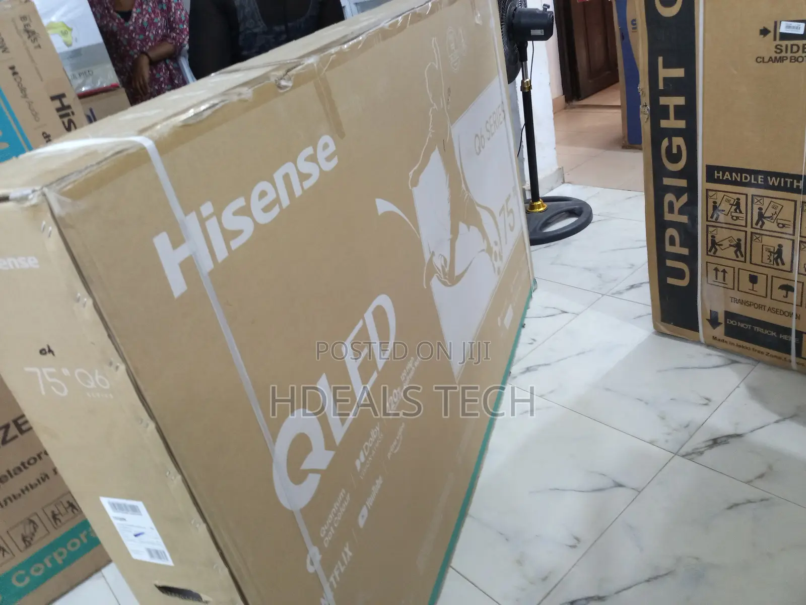 Hisense 75q6n 75” Tv With Game Mode Plus and Voice Remote