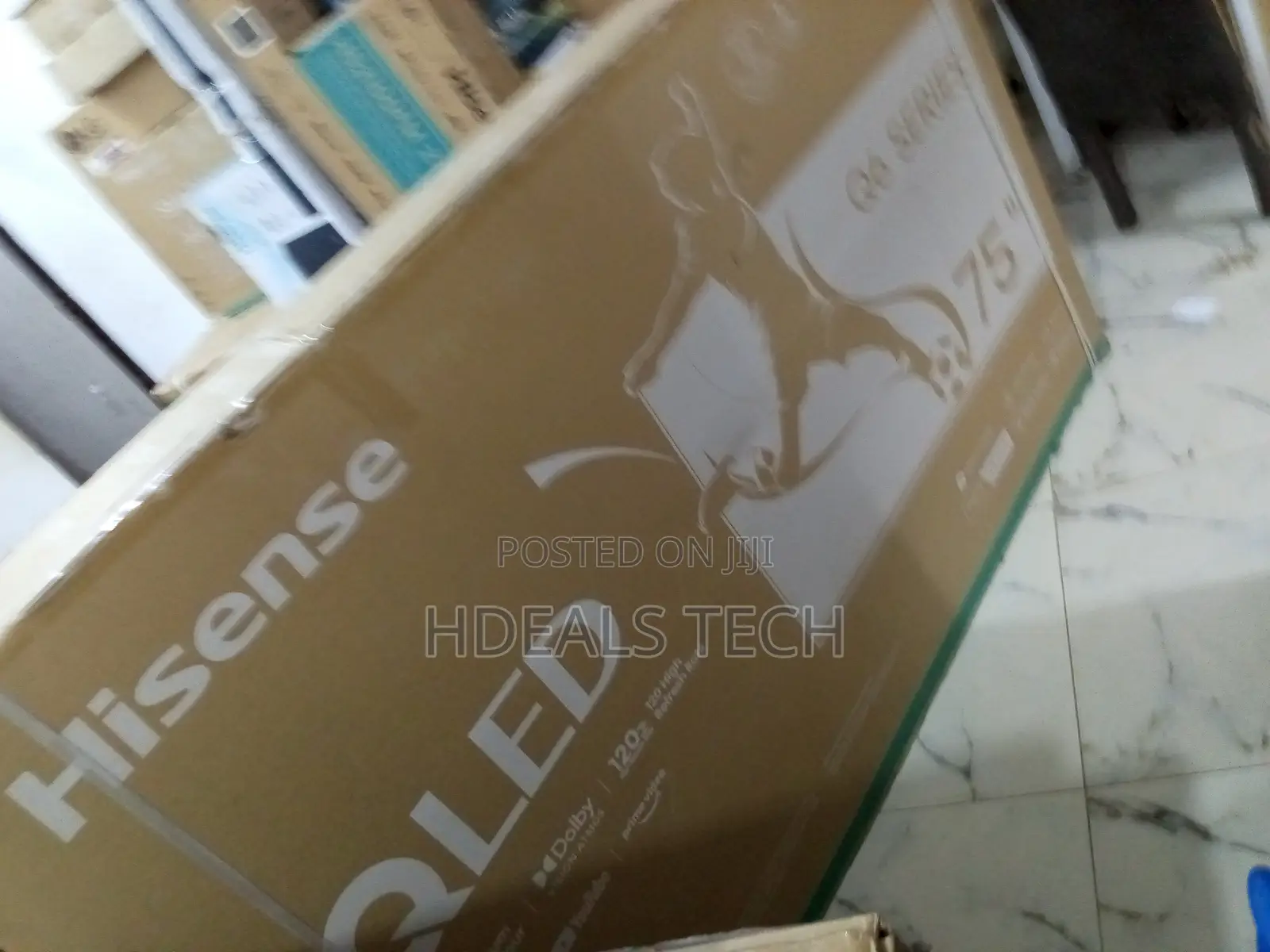 Easy to Operate Hisense 75" Qled Tv 75q6n