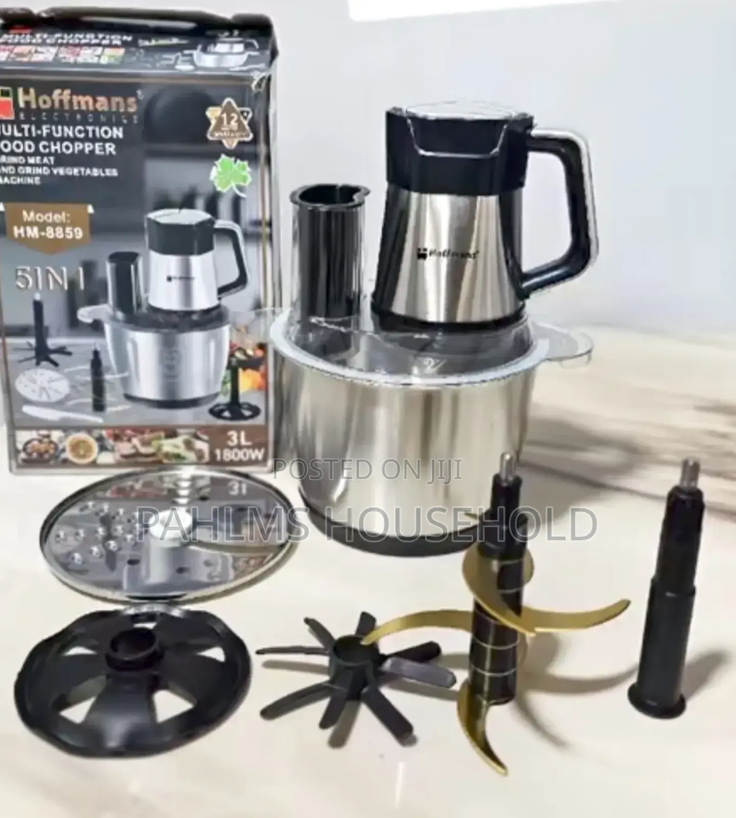 5in1 Multifunction Food Chopper ,Processor