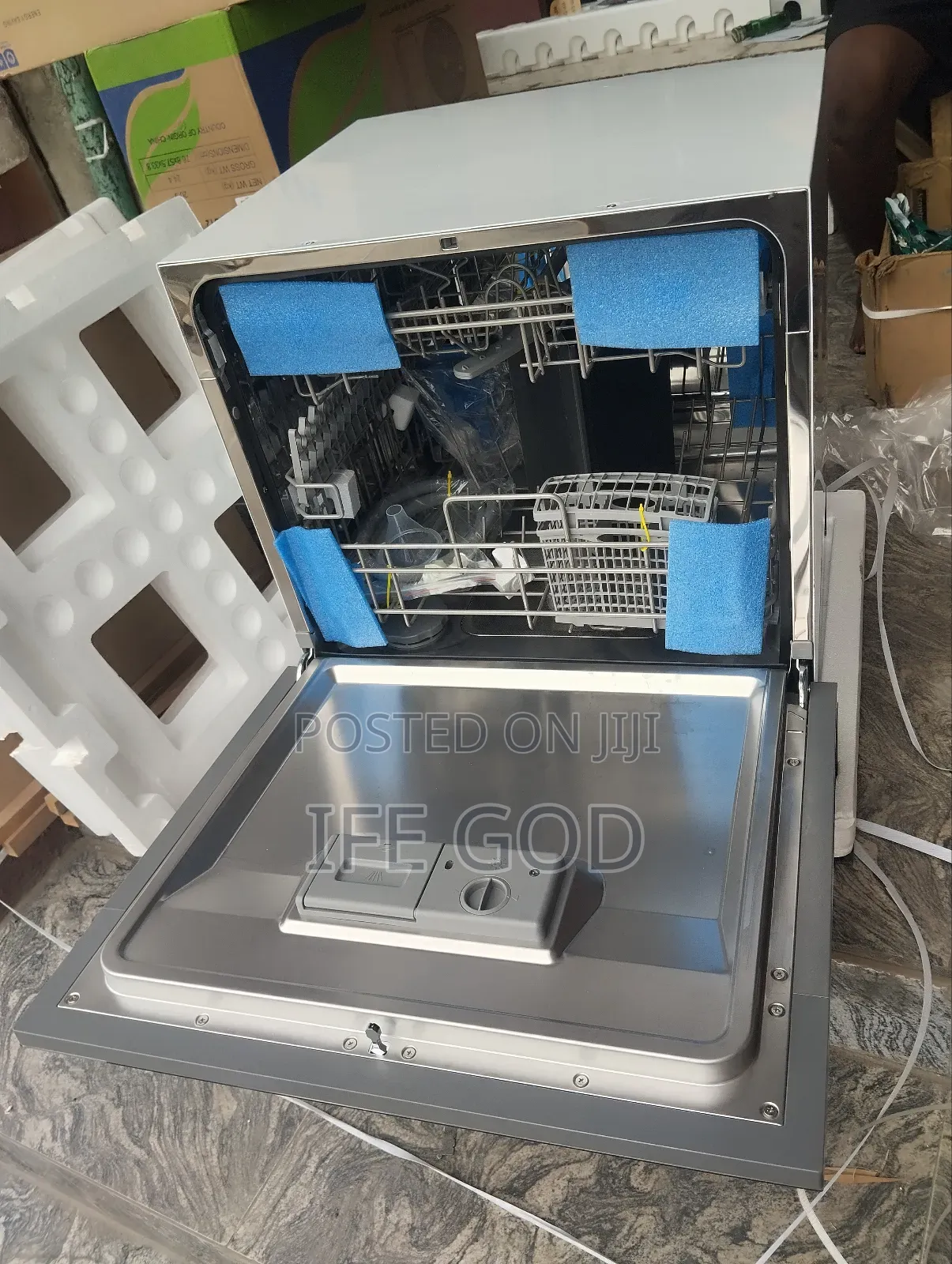 Original Bosch Built-in Black Mirror Face Smart Dishwasher