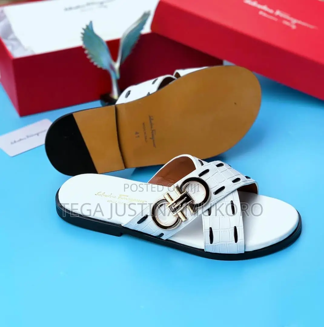 Salvatore Ferragamo Men's Pam Slippers