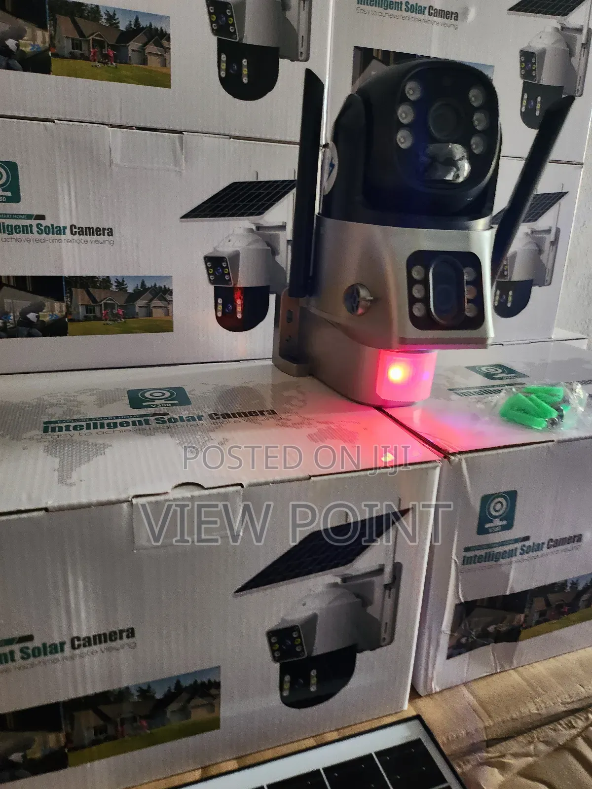 Premium Solar Security Camera Dual Lens 4g Enabled 8mp