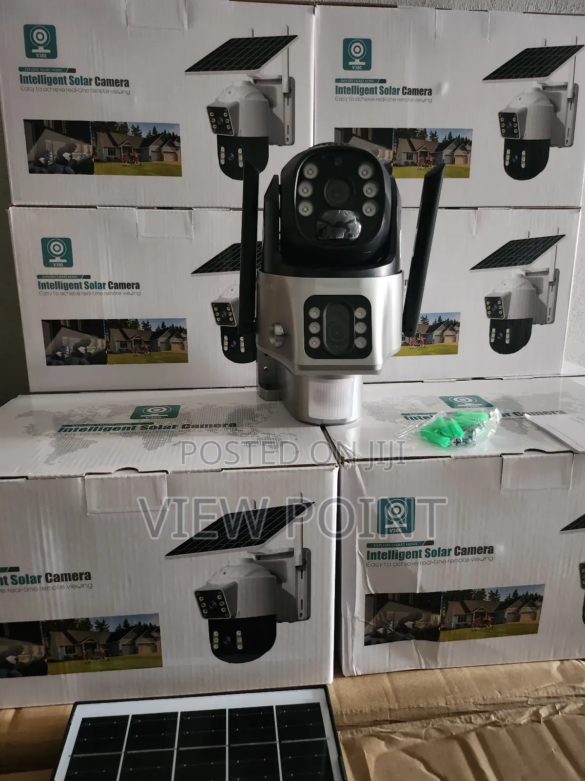 Premium Solar Security Camera Dual Lens 4g Enabled 8mp
