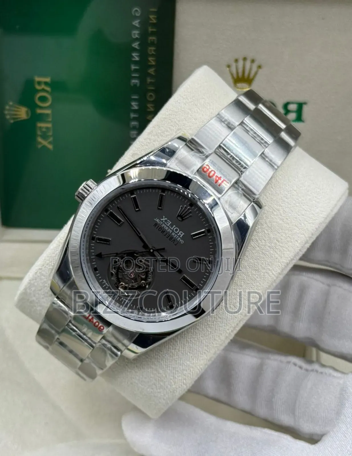 Original Rolex Oyster Perpetual Silver Stainless Steel Watch