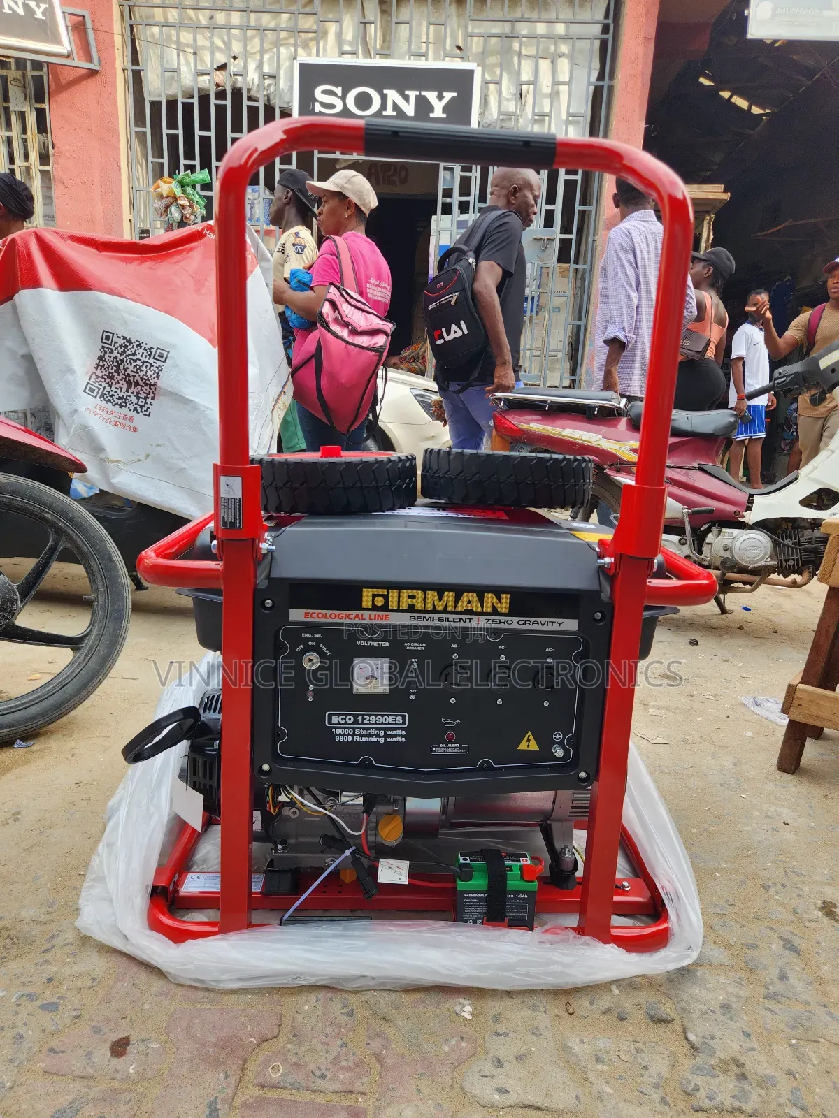 10kva Firman Heavy Duty Genrator 100% Pure Copper Coil.