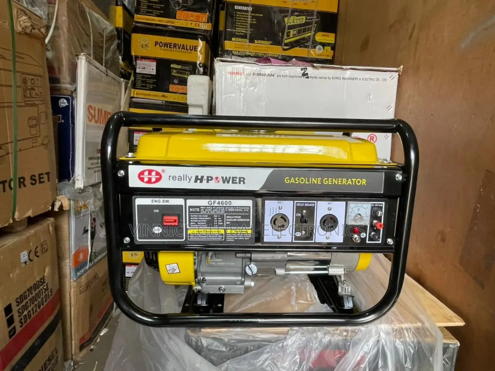 3.5kva Hp- Power Generator 100% Pure Copper Coil