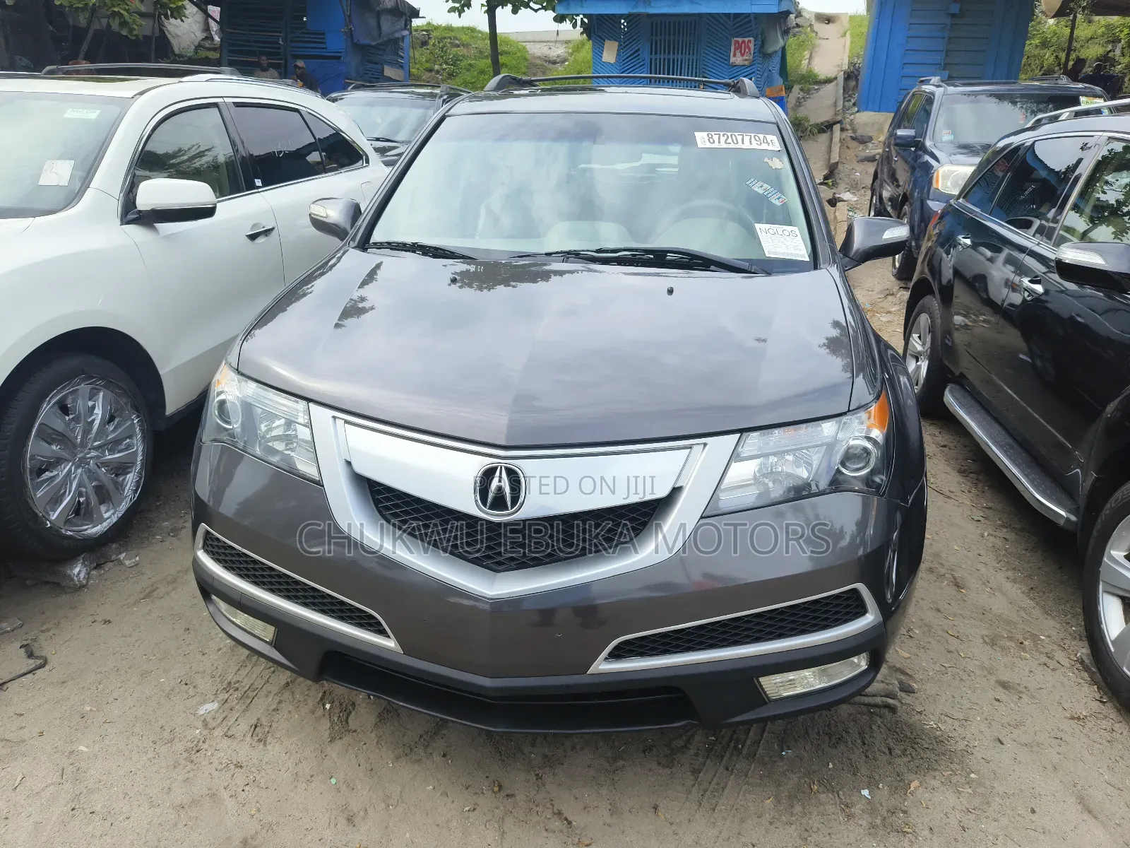 Acura MDX Technology Package SUV AWD (3.7L 6cyl 6A) 2012 Gray