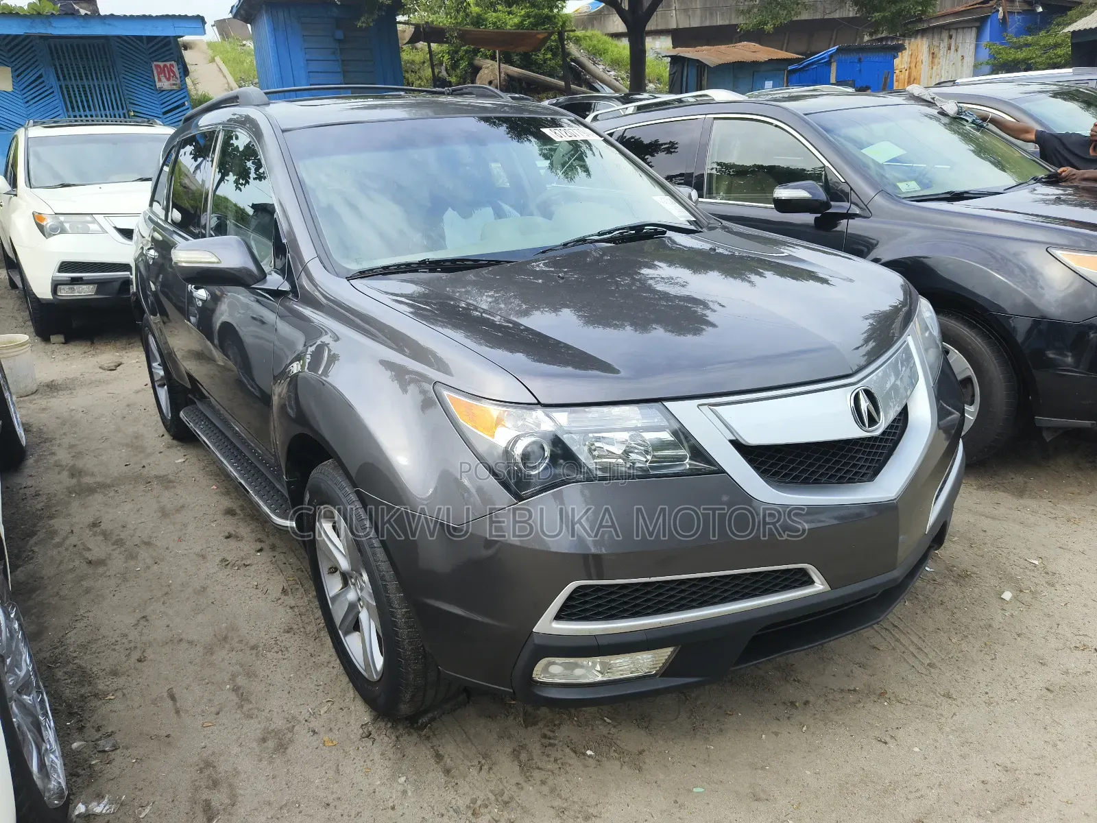 Acura MDX Technology Package SUV AWD (3.7L 6cyl 6A) 2012 Gray