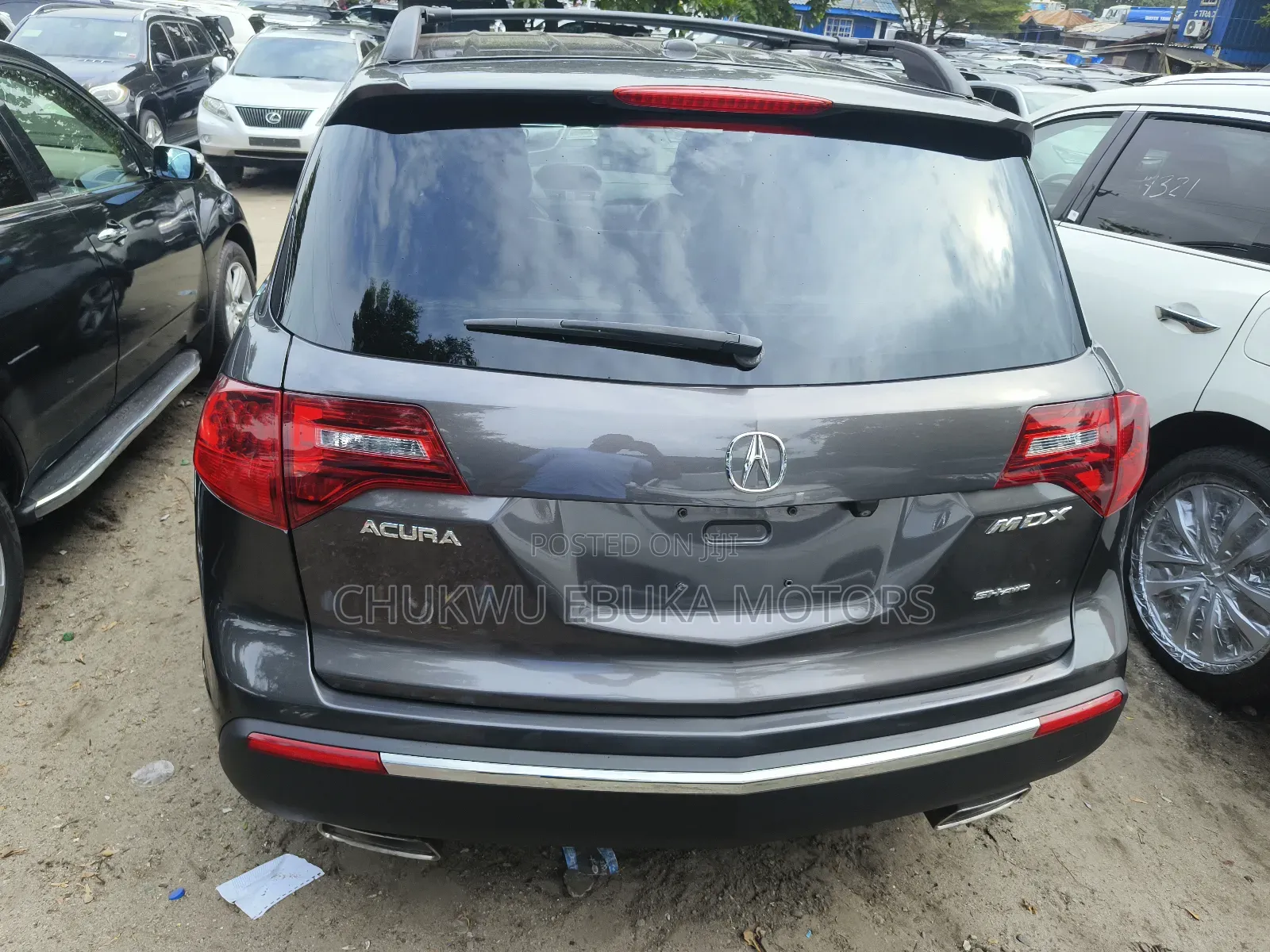 Acura MDX Technology Package SUV AWD (3.7L 6cyl 6A) 2012 Gray