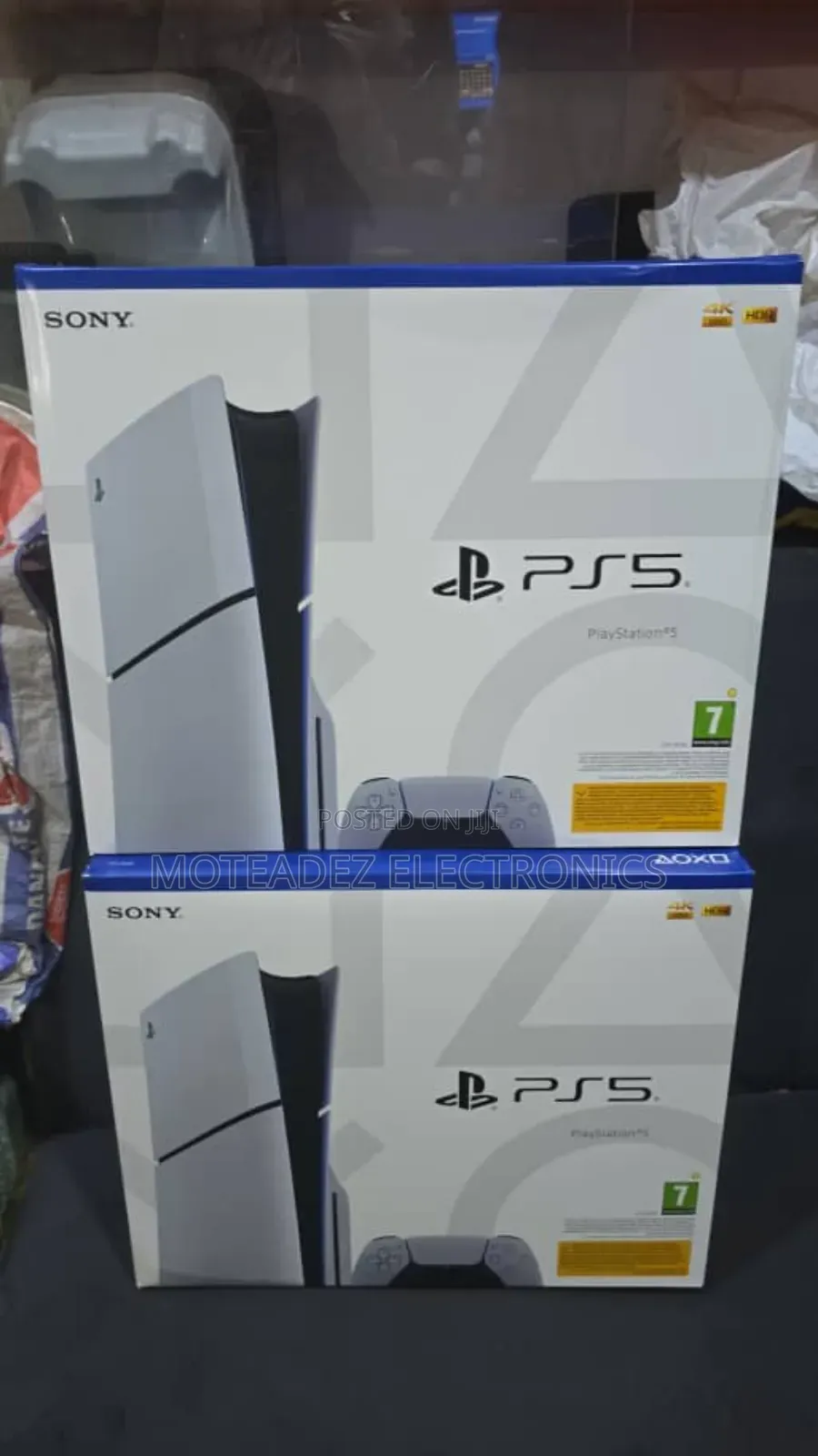 Uk Brand New Boxed Sony Ps5 Slim With Pad and Accessories