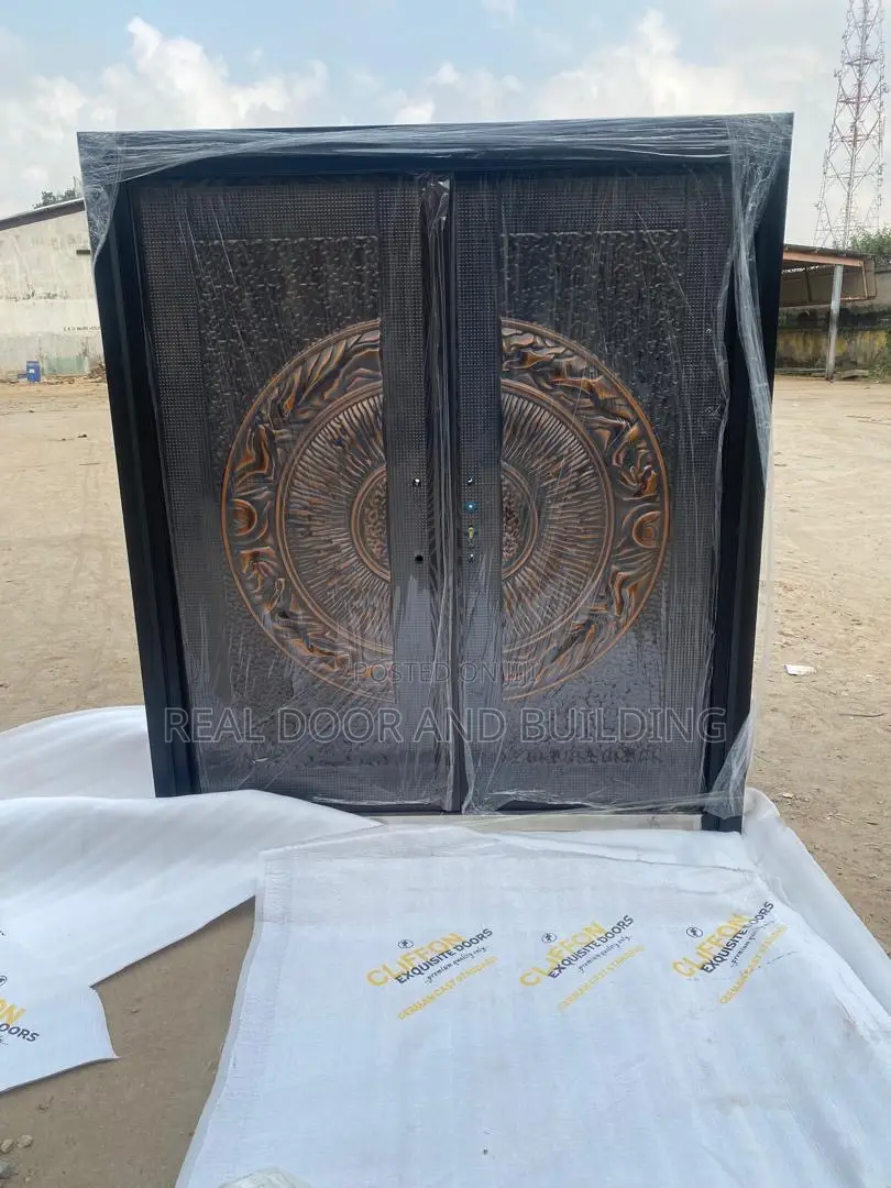 6ft X7ft Double Opening Security Cast Door.