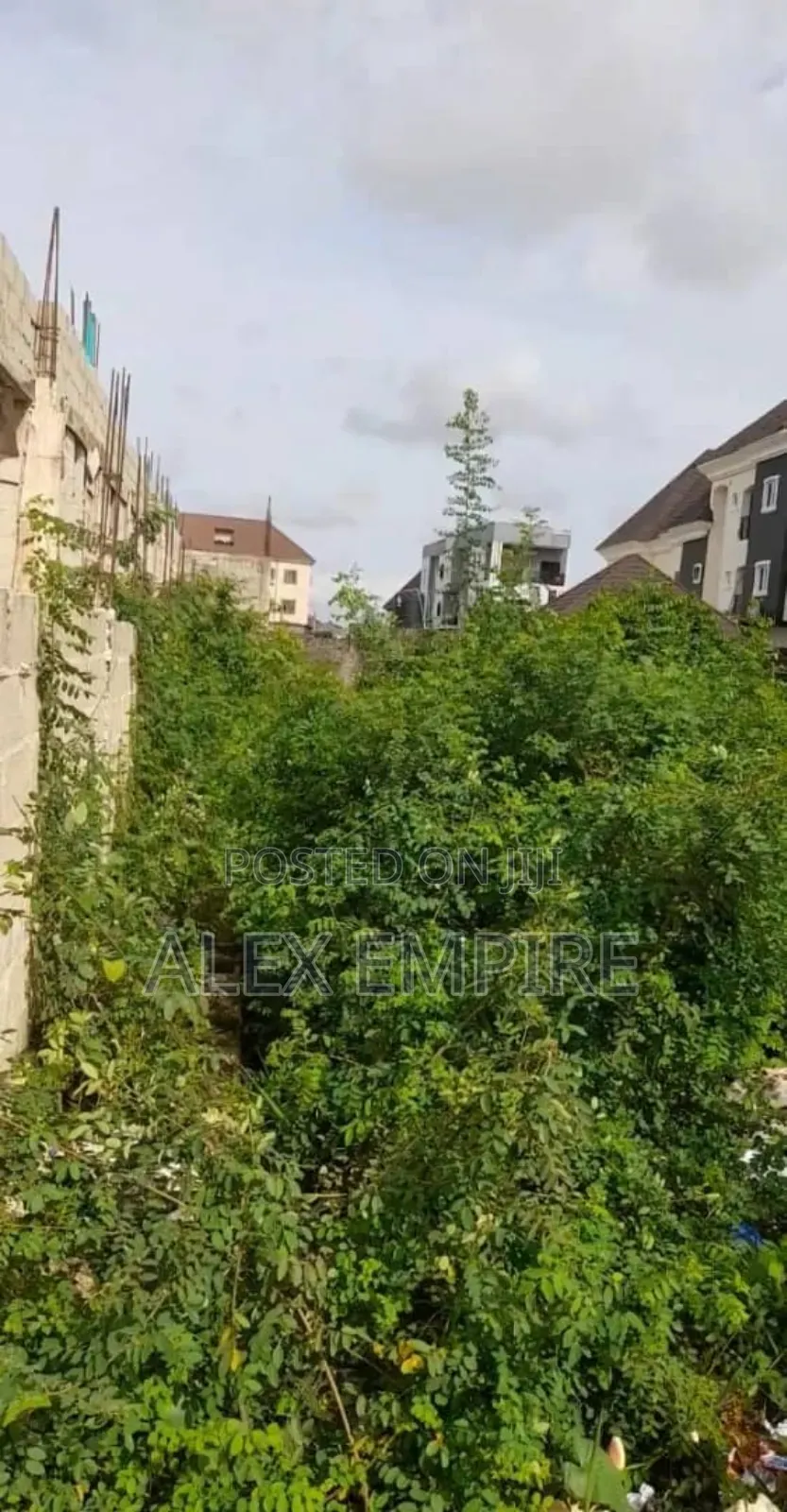 Half Plot of Land for Sale in Hosanna Estate