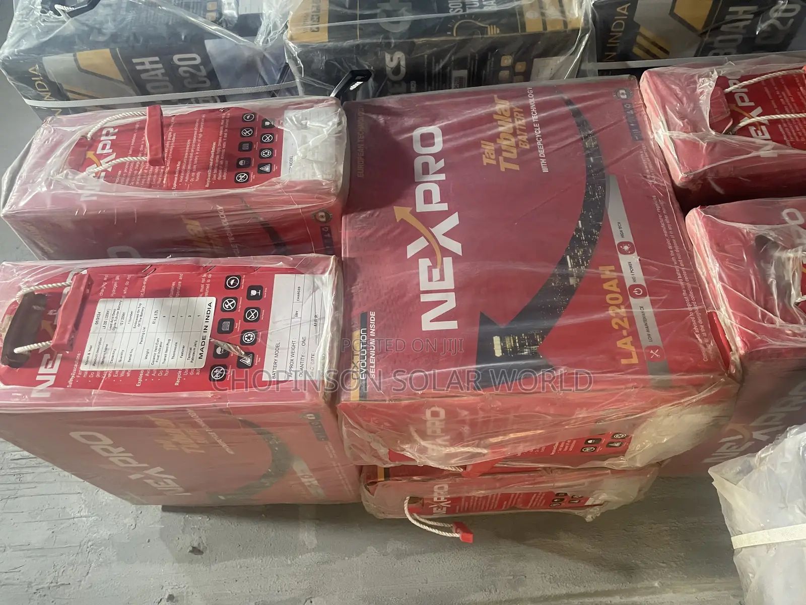 Solar Energy Nexpro Tubular Battery 220ah/12v