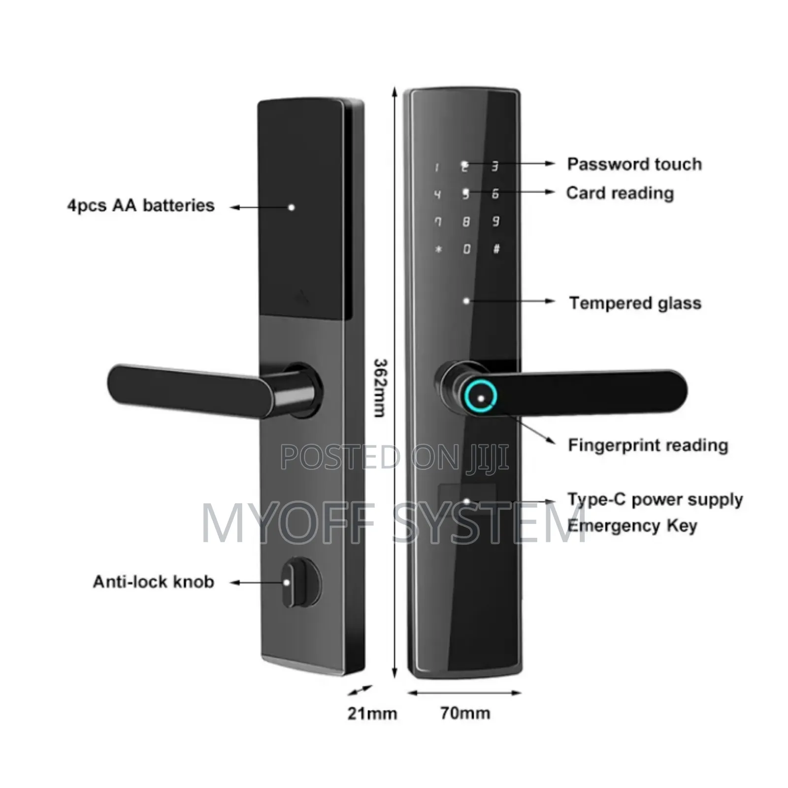 Smart Ttlock(Bluetooth) Lock Plus