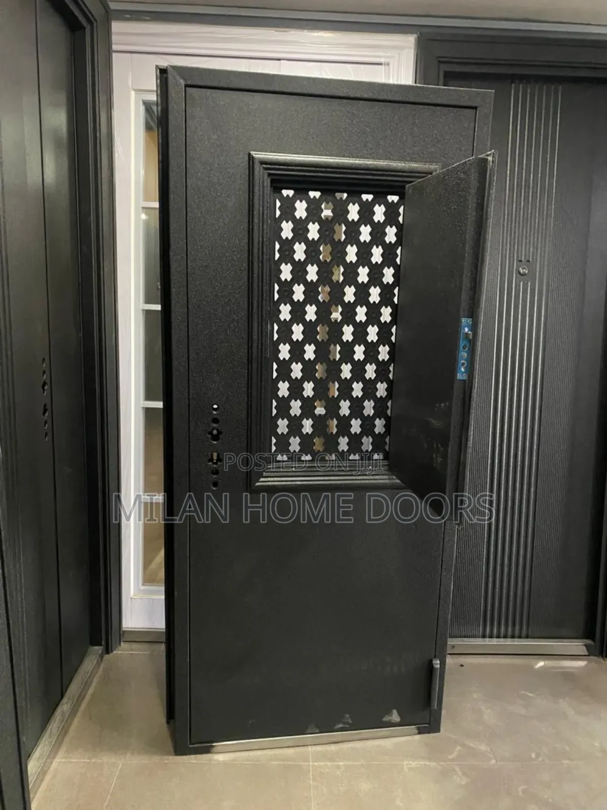 3ft Kitchen Exit Security Door With Net