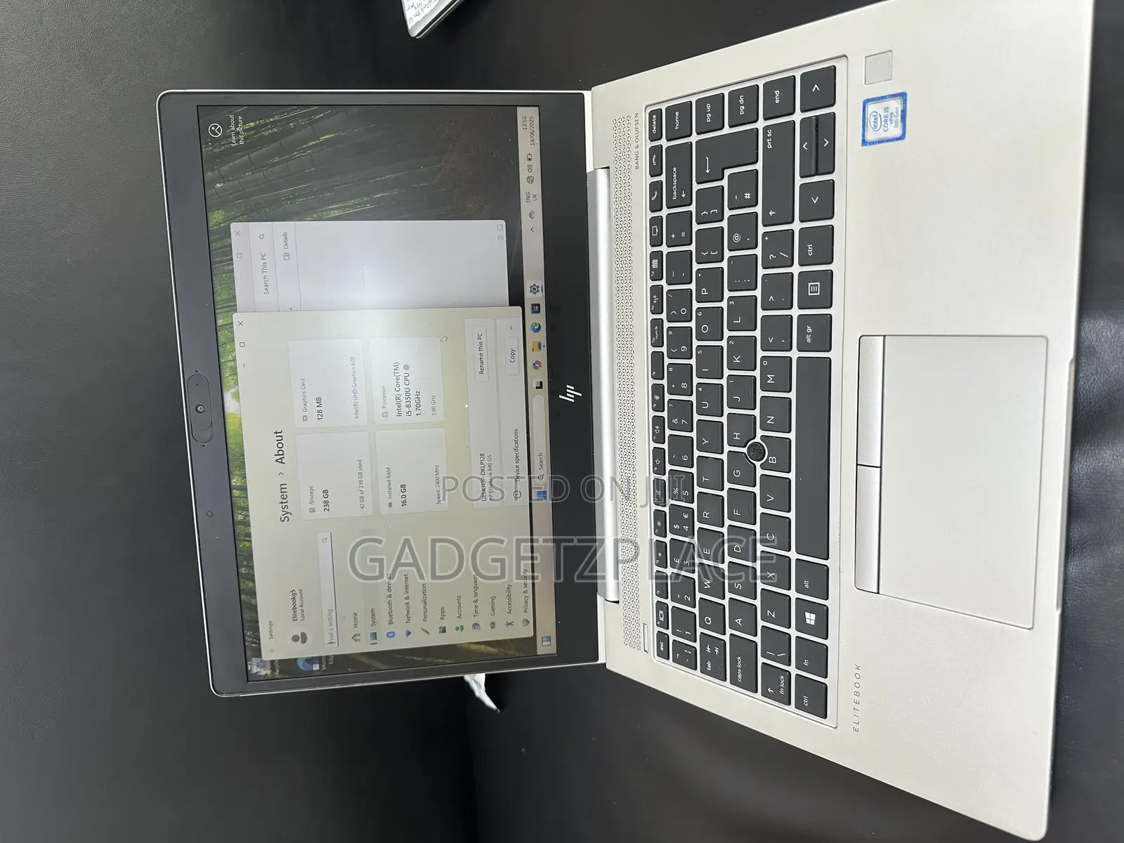 Laptop HP EliteBook 840 G5 16GB Intel Core I5 SSD 512GB