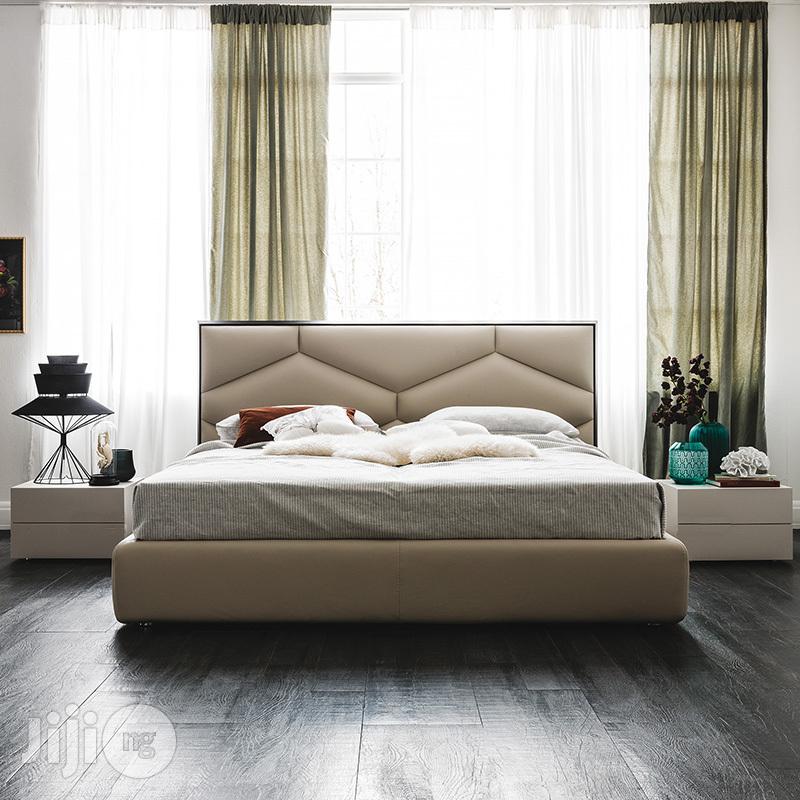 Premier Upholstered Leather Bed Frame