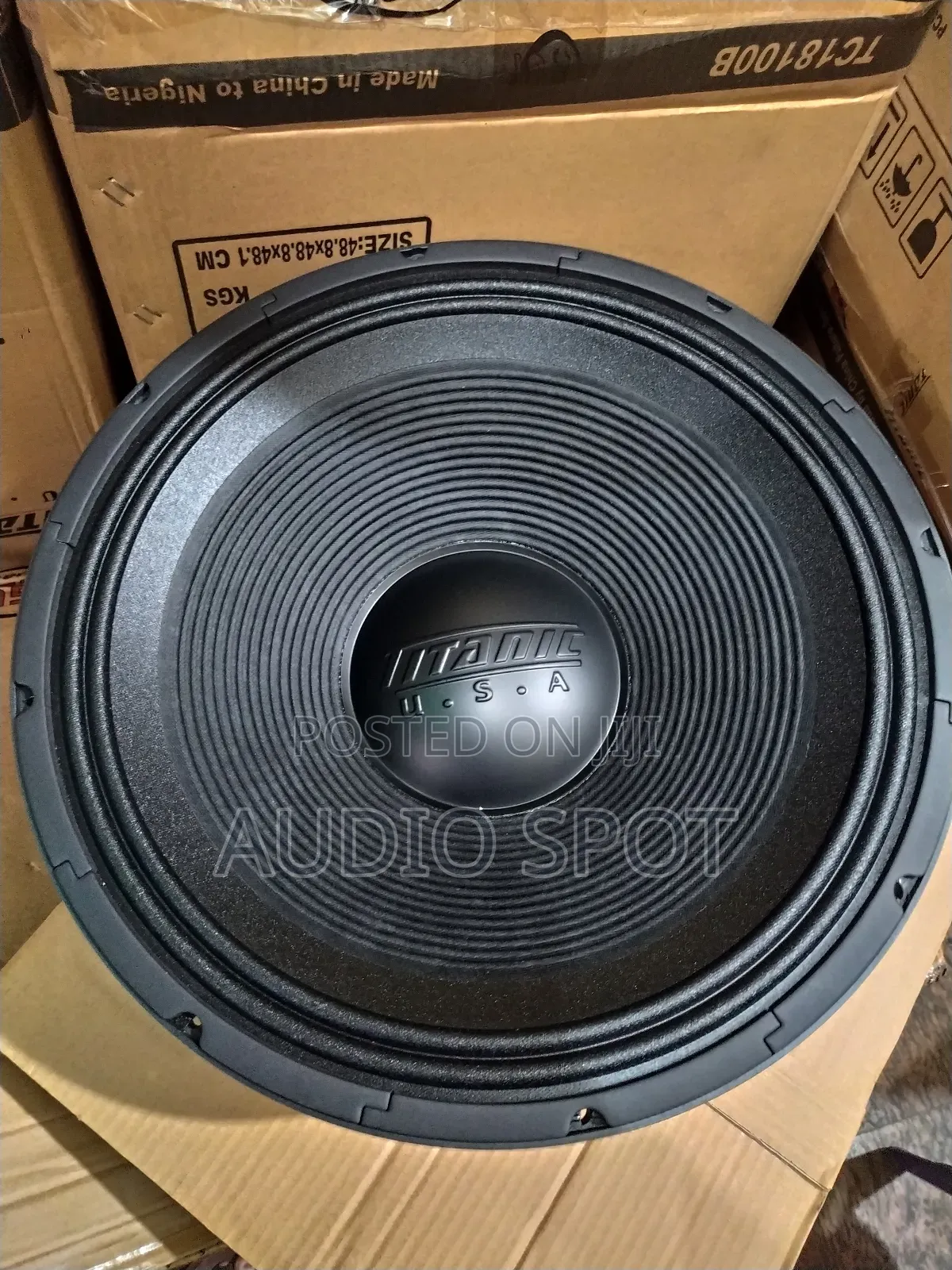 Original Titanic 18" 4000watts Naked Subwoofer (100mm)