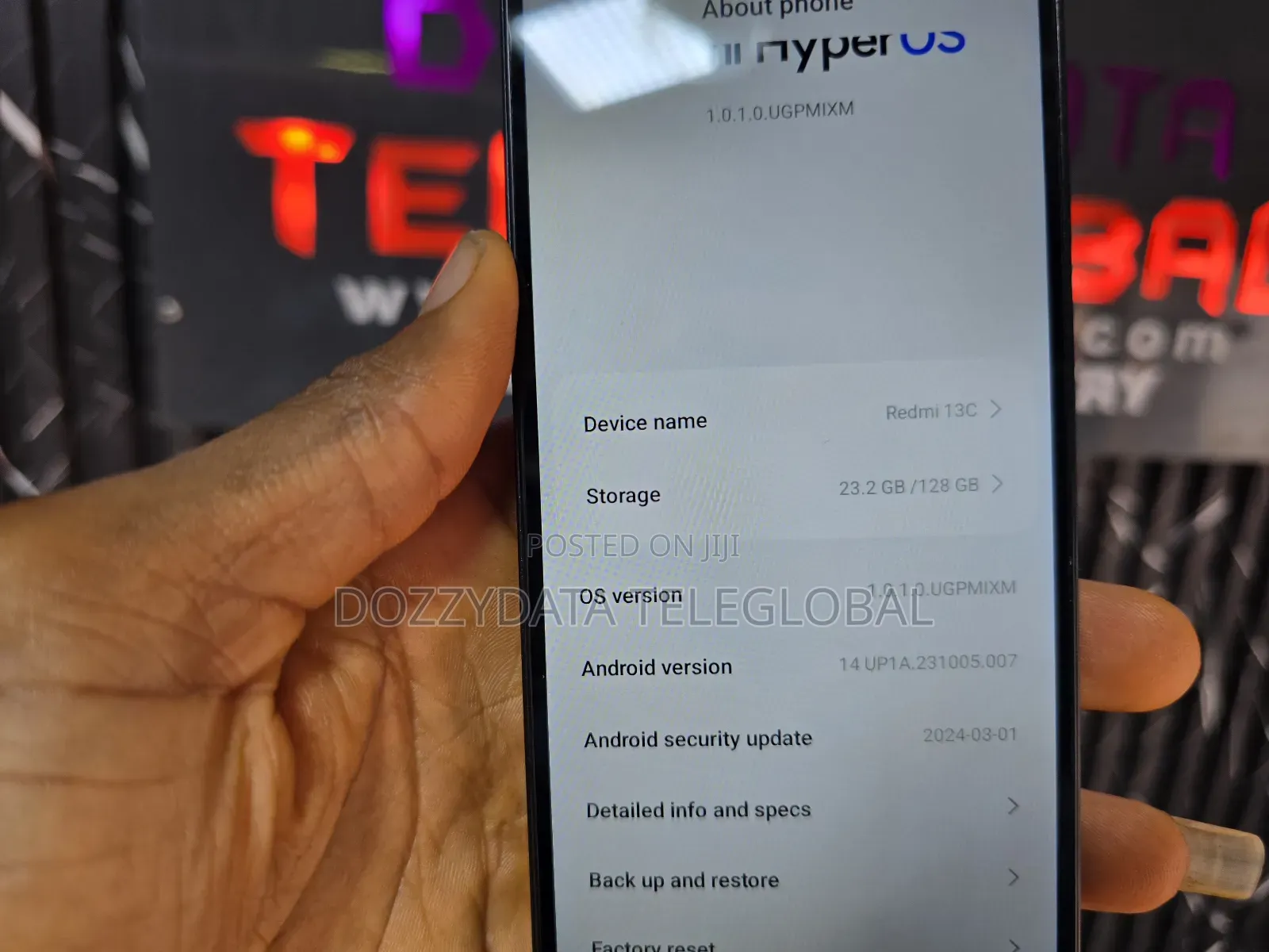 Xiaomi Redmi 13C 128 GB Black