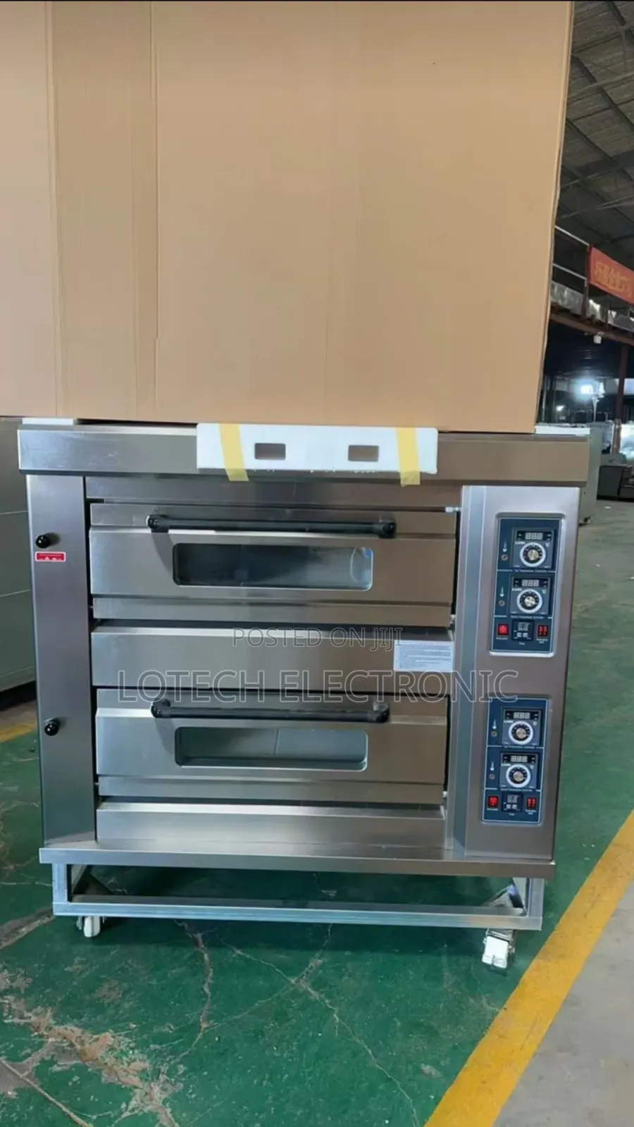 Industrial Gas Oven - 4 Trays
 2deck