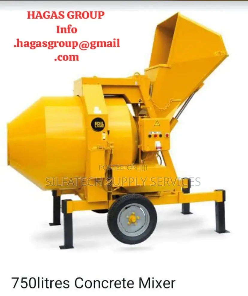 Original 750litres Concrete Mixer