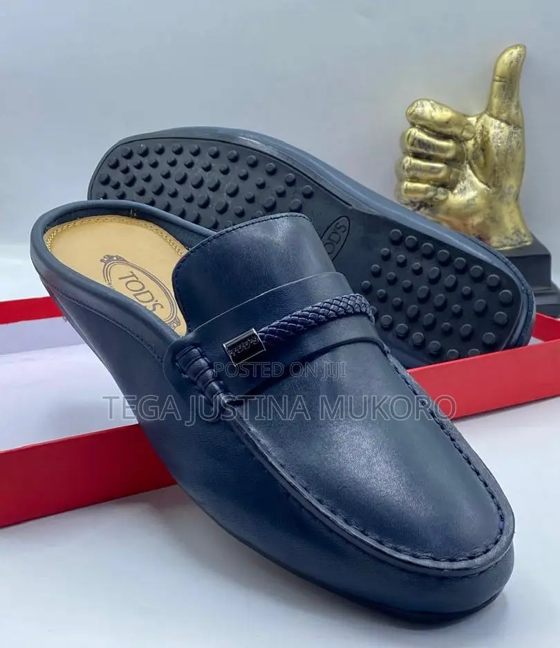 Tod's Original Leather Men's Half Shoes