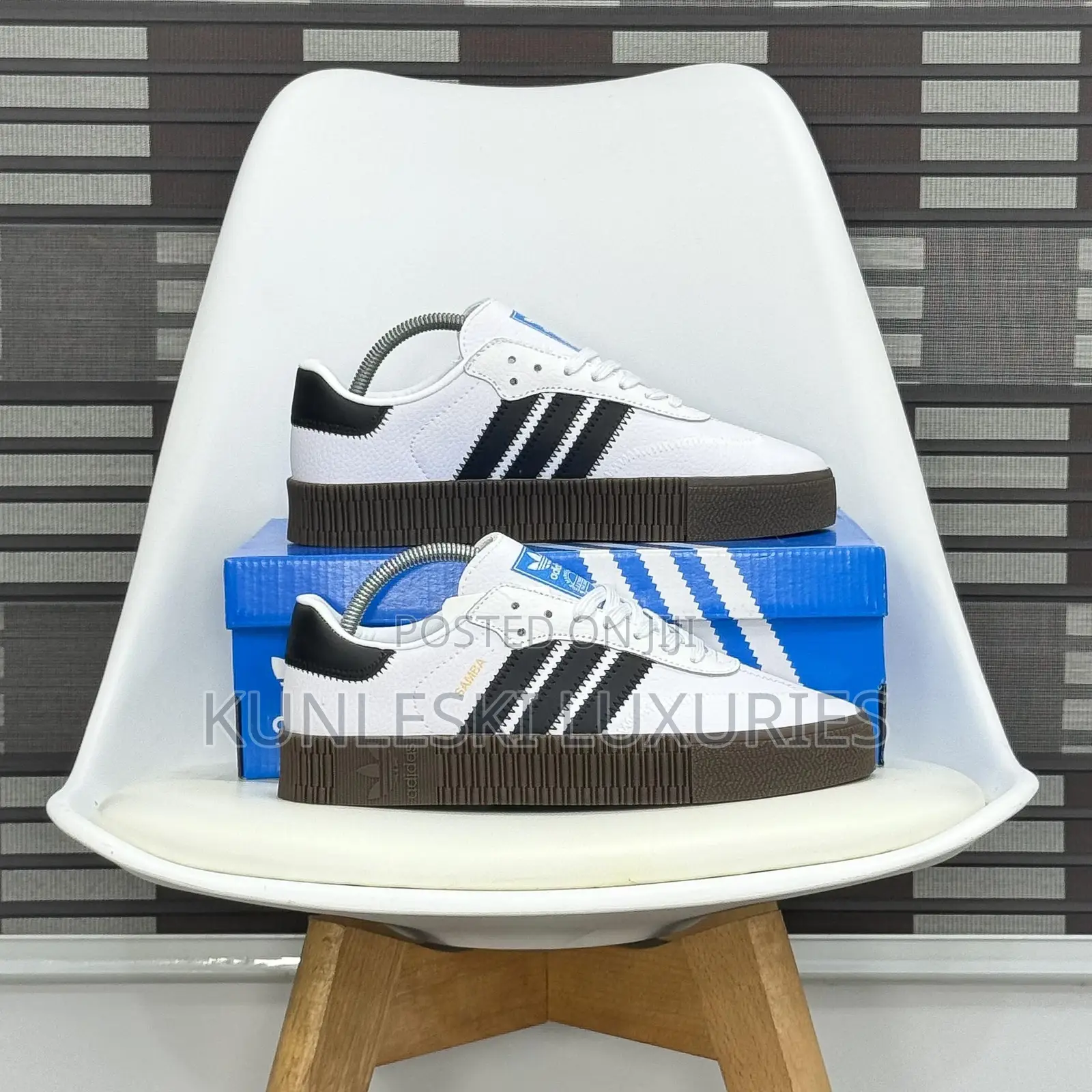 Original Adidas Samba-Rose Cloud White Sneakers
