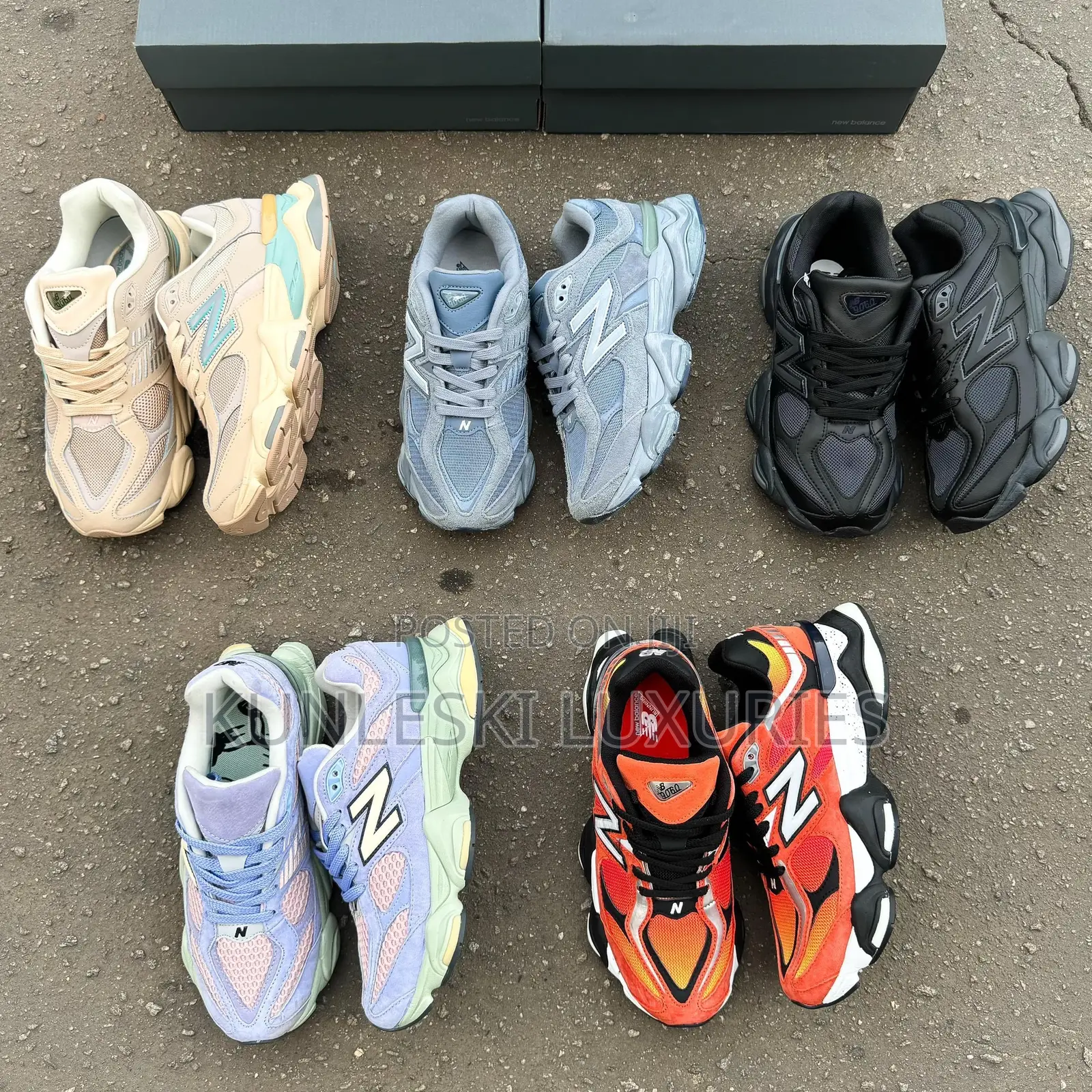 Original New Balance 9060 Series Sneakers Collections