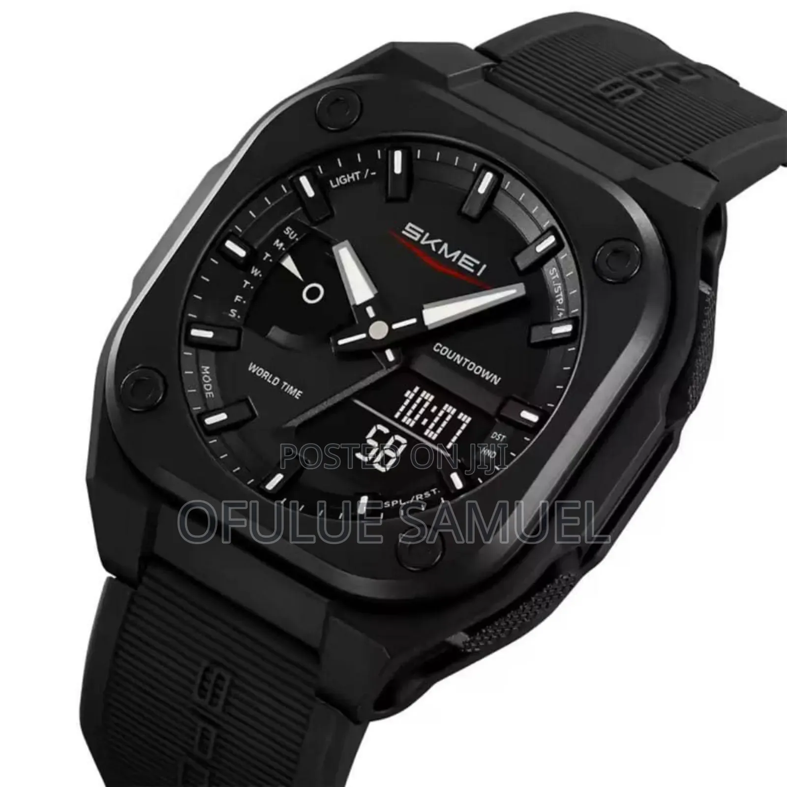 SKM Digital and Analogue Wristwatch