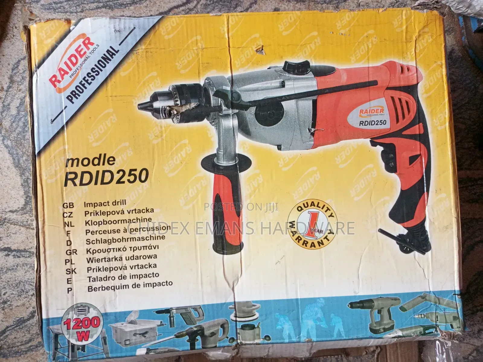 1200w Raider Impact Drill Machine