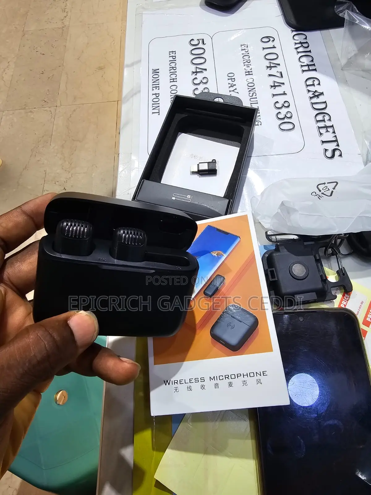 Tx Wireless Mic for iPhone and Android