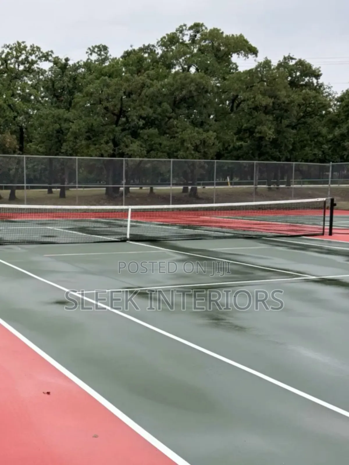 Lawn Tennis Floor Installation