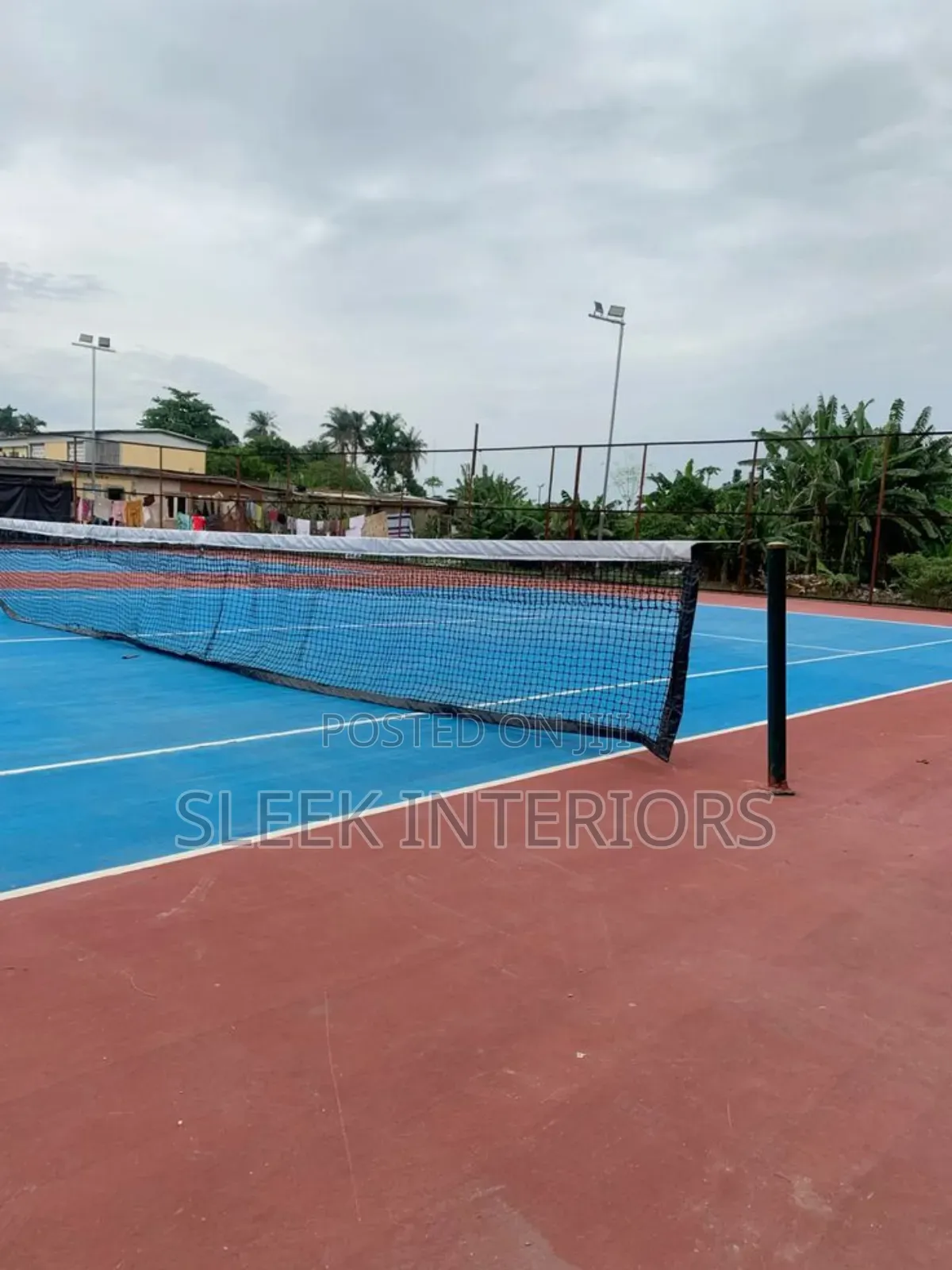 Lawn Tennis Floor Installation