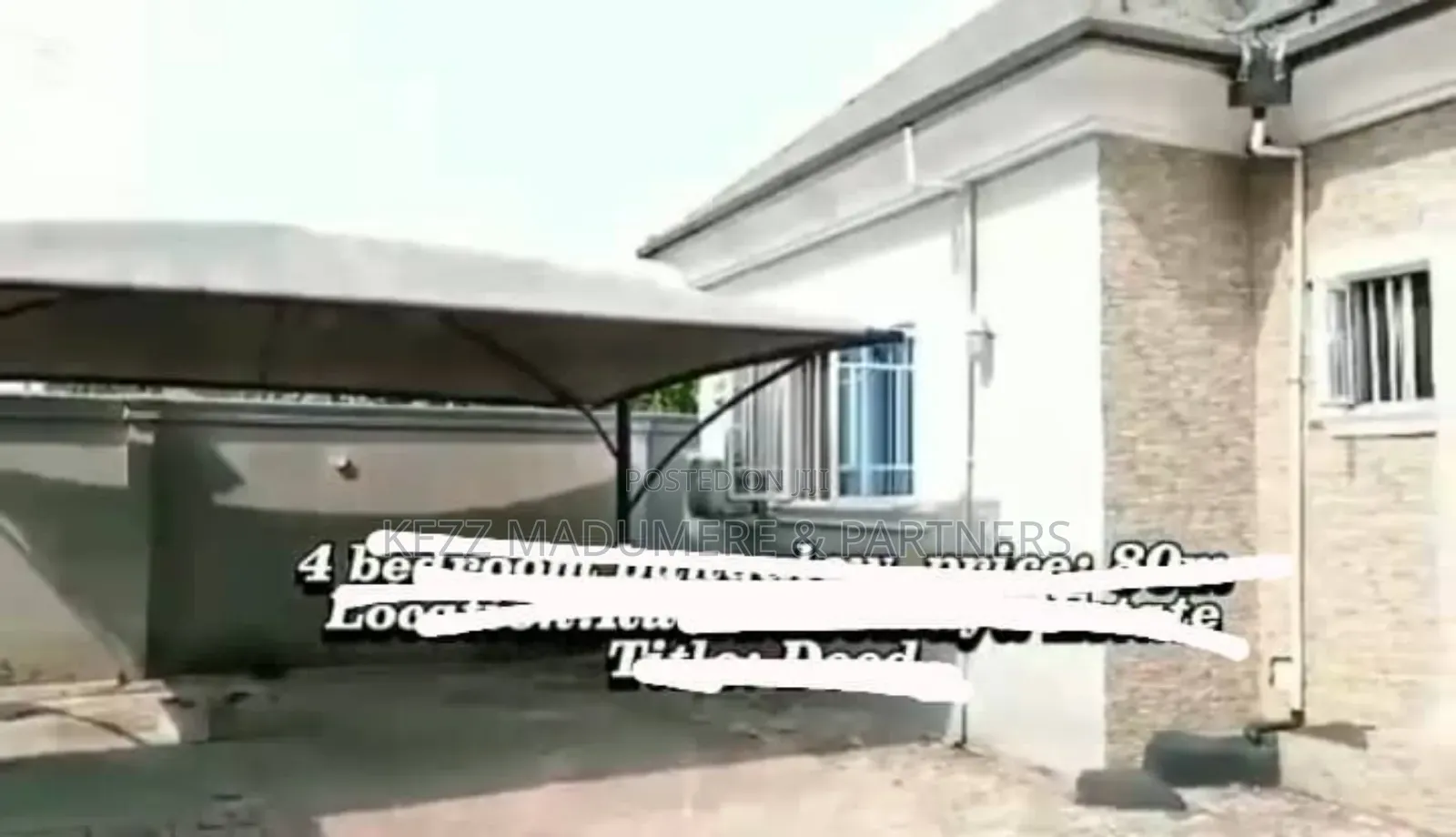4bdrm Bungalow in Off Sars Road, for sale
