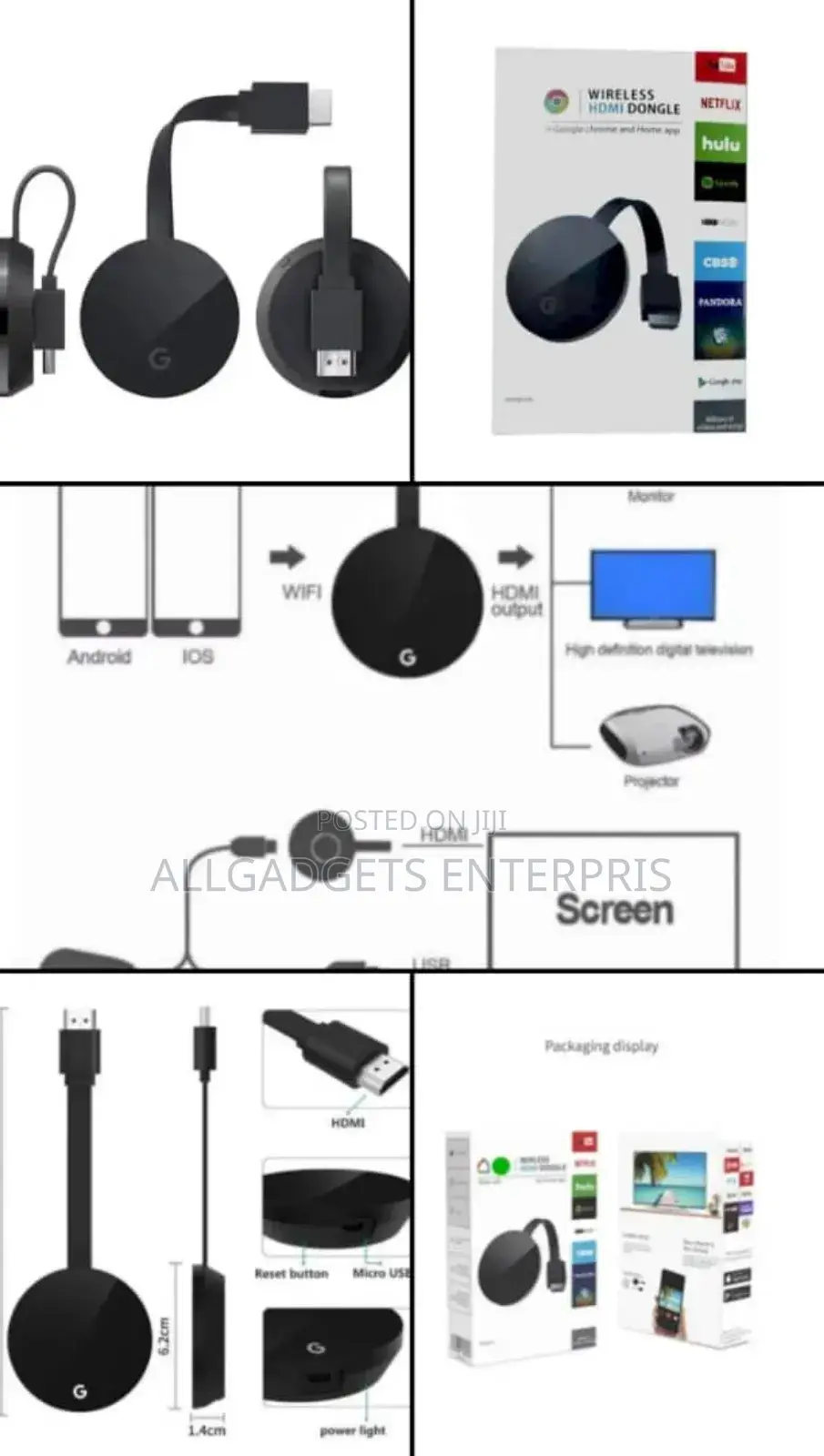 Mirascreen Wireless Display Dongle