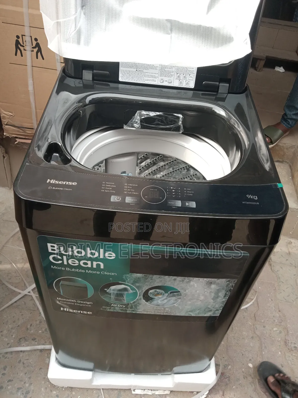 Hisense Automotive Washing Machine 9kg Top Loader