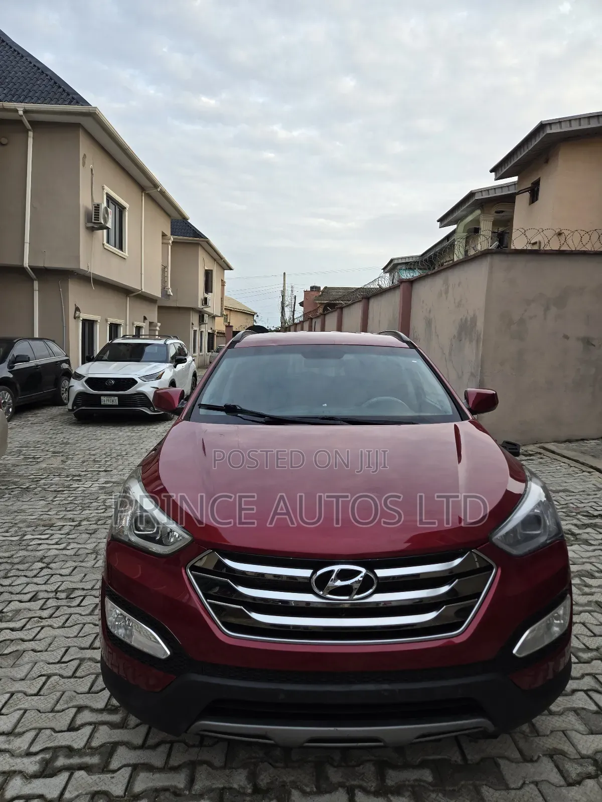 Hyundai Santa Fe SE AWD 2016 Red