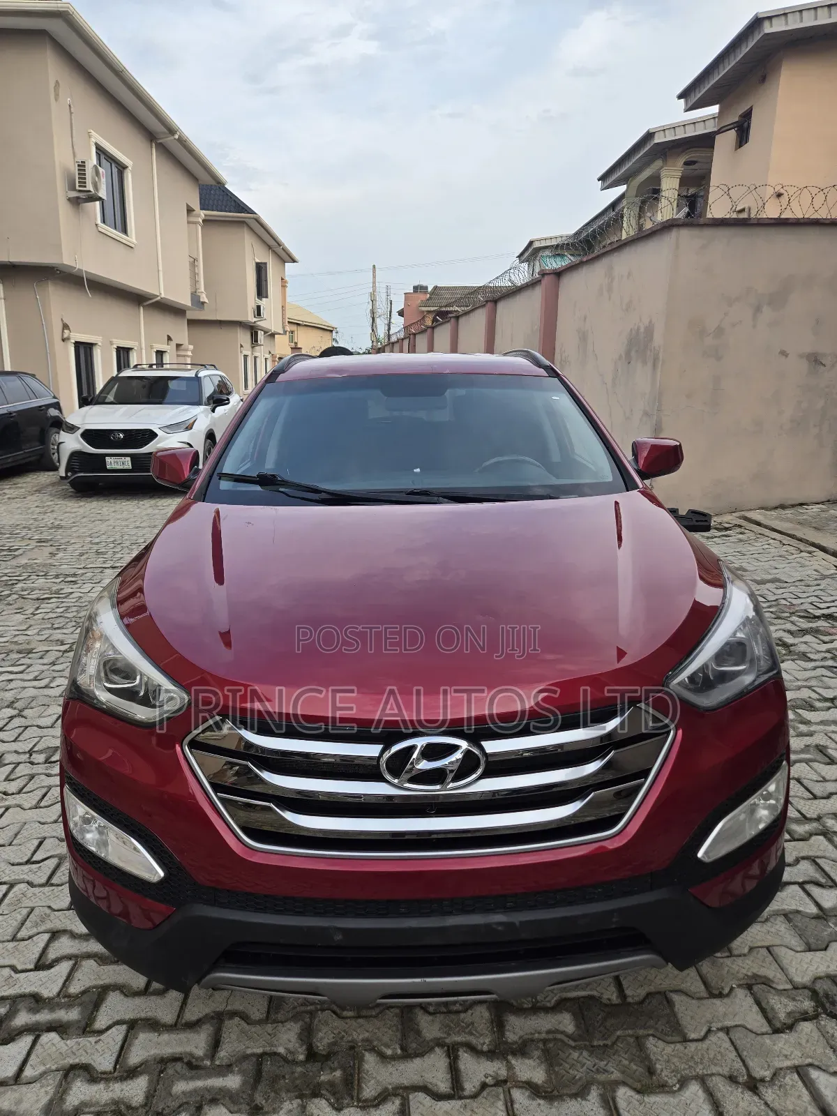 Hyundai Santa Fe SE AWD 2016 Red