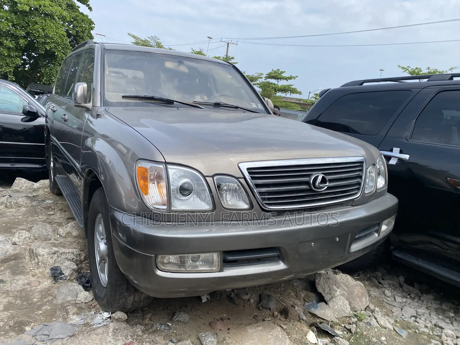 Lexus LX 470 AWD 2003 Gray