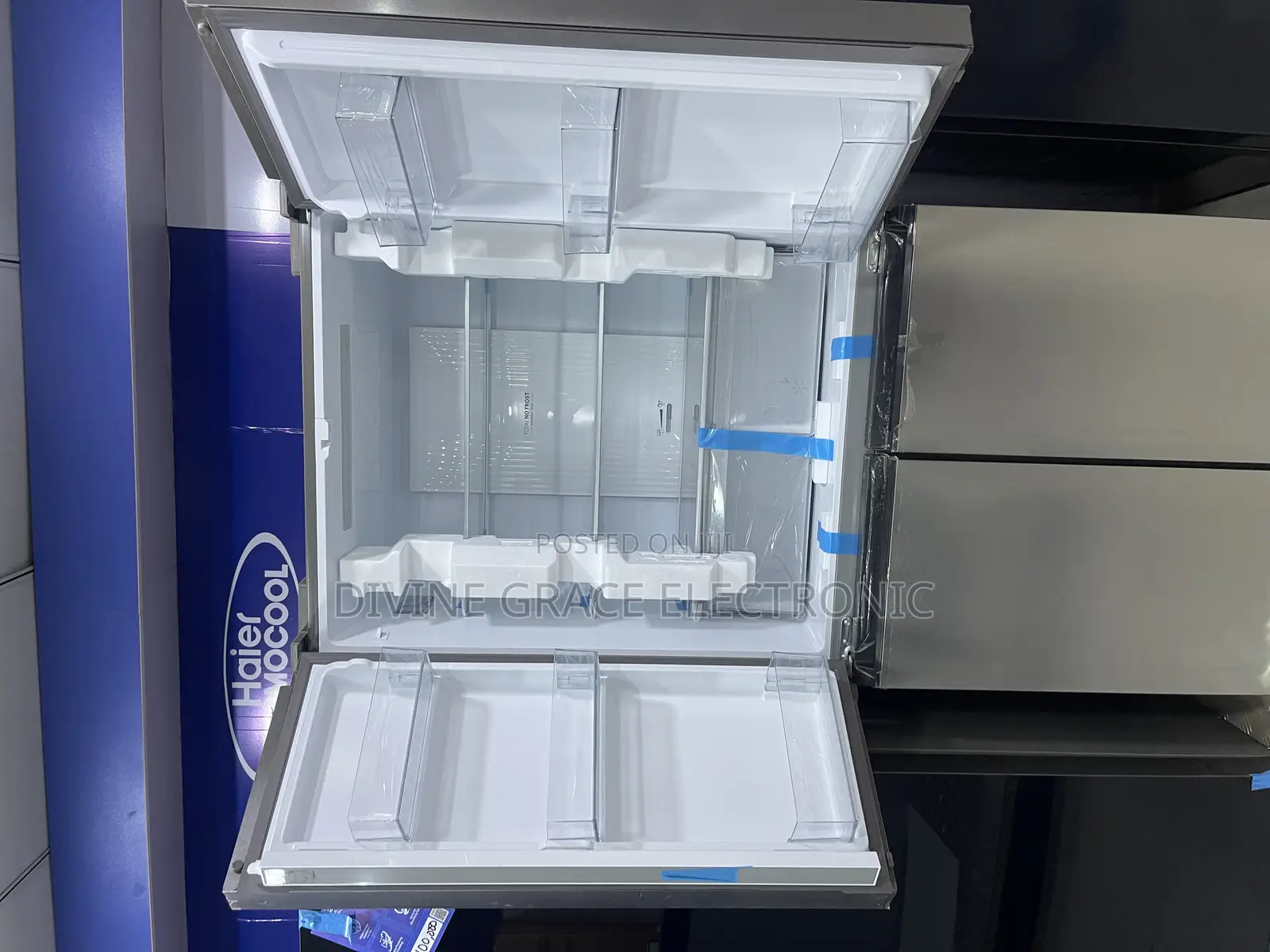 HRF 525 Side by Side Haier Thermocool Inverter Refrigerator